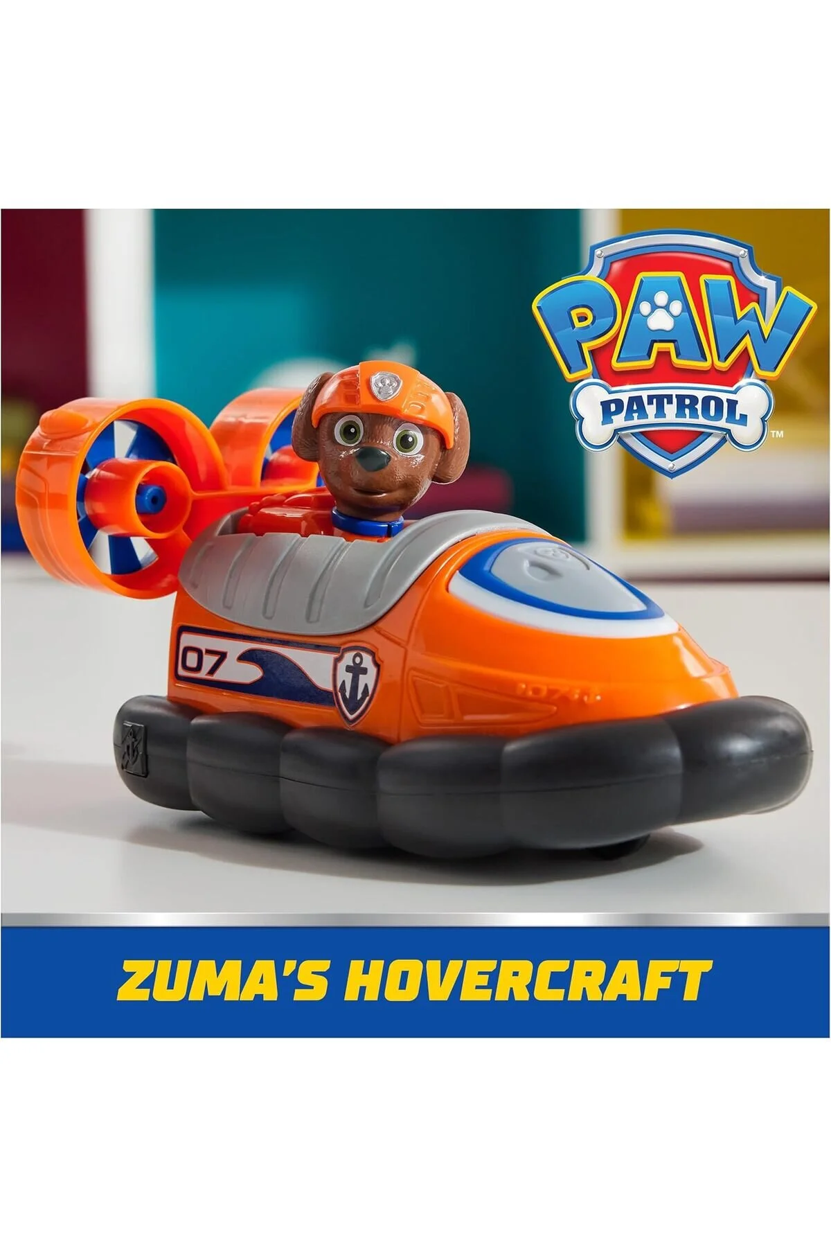اسباب بازی های فیگور دیگر PAW PATROL MISSION VEHICLE AND HERO SET ZUMA Genel Markalar