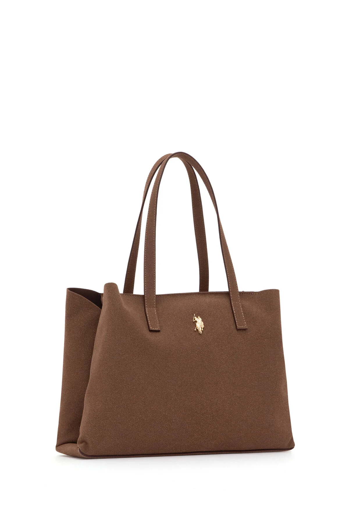 کیف شانه ای زنانه جیر قهوه 50317827 VR029 U.S. Polo Assn.