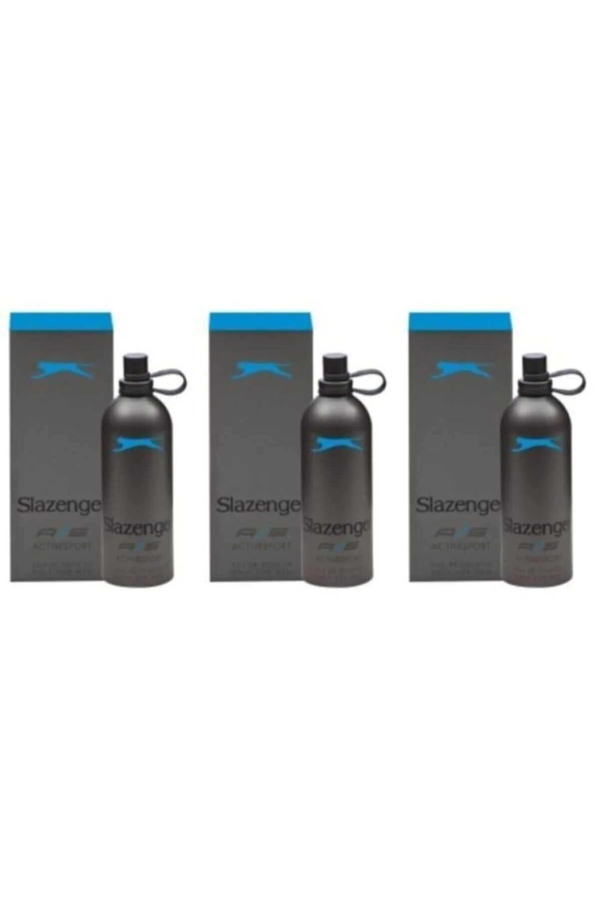 عطر مردانه پک 3 تایی آبی اکتیو اسپورت اسلازنجر ساخت انگلستان Slazenger