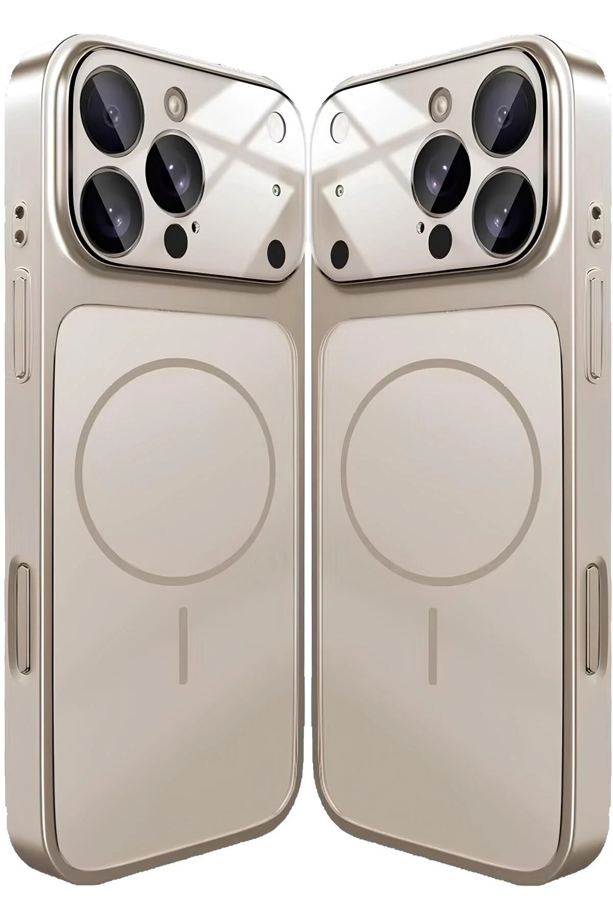 کاور و قاب سخت کامپیوتری با دوربین سازگار APPLE IPHONE 16 PRO پشتیبانی از شارژ MAGSAFE Nezih Case