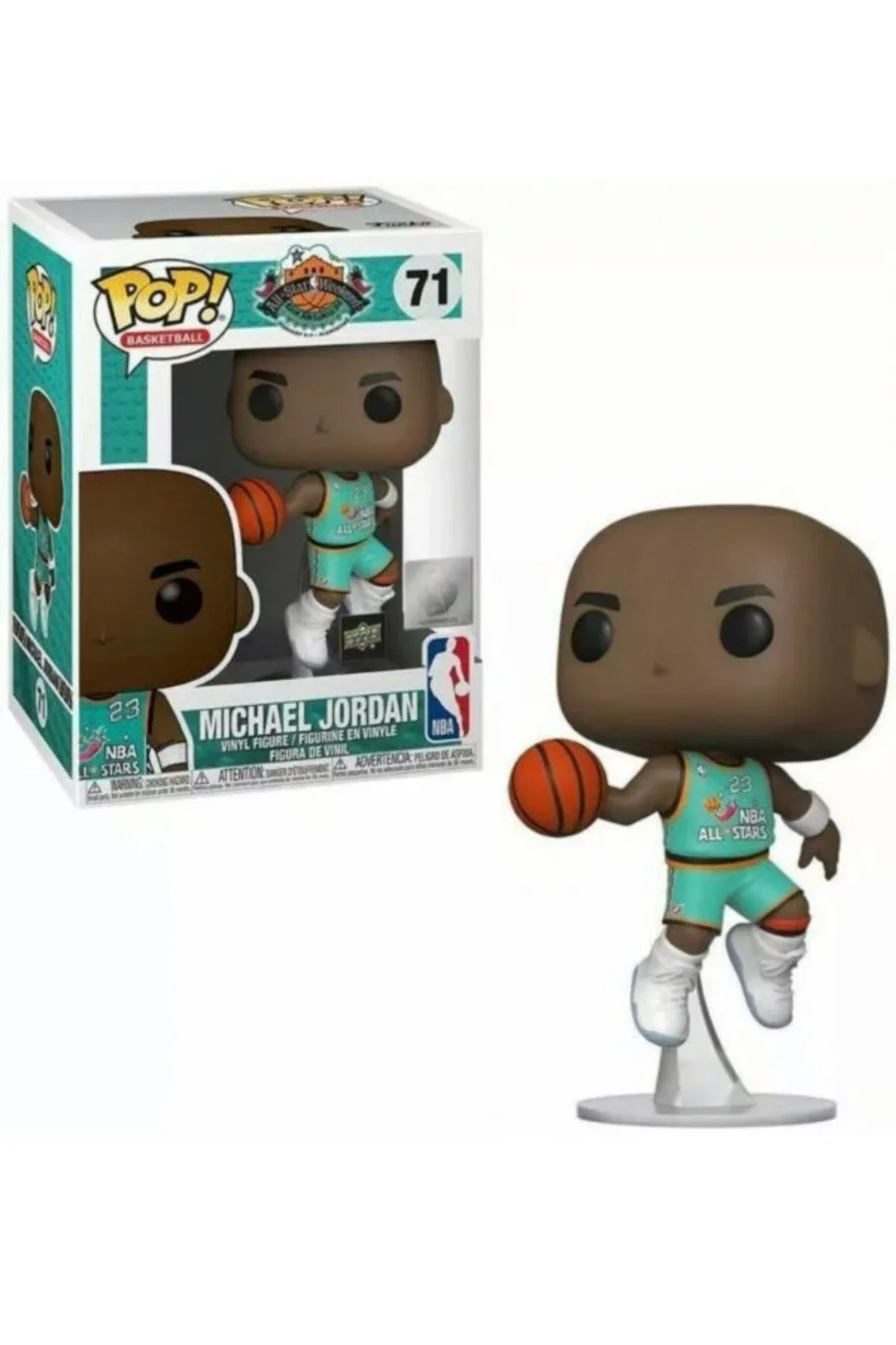 فیگور POP! عرشه بالایی مایکل جردن شماره 71 شکل انحصاری Funko
