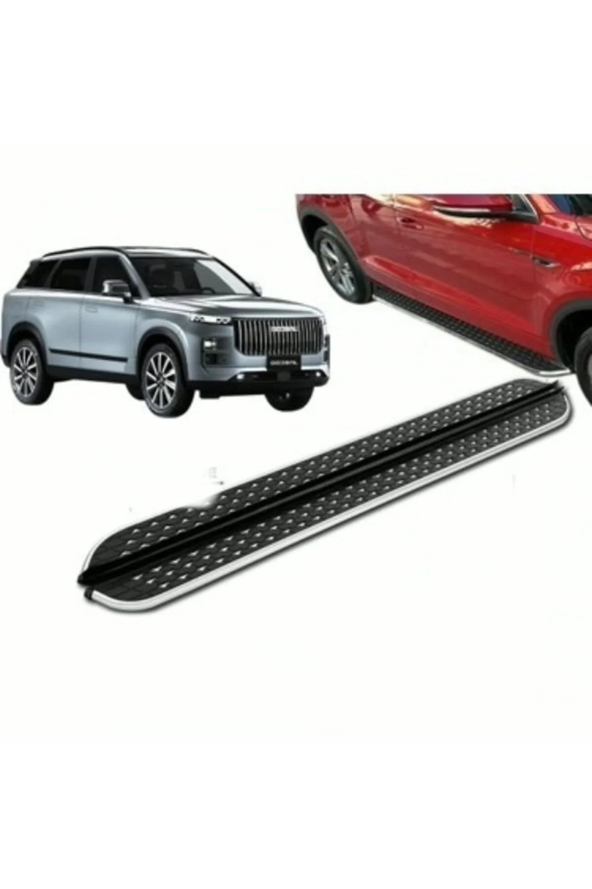 لوگانو کیت بدنه خودرو 2024+ JAECOO 7 گام جانبی وارداتی ROAL TUNİNG