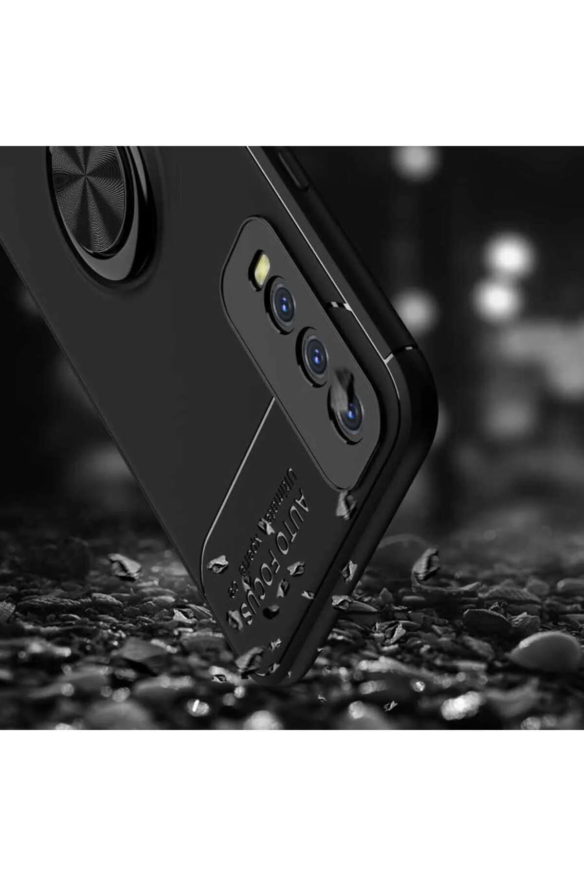 کاور و قاب پوشش سیلیکونی VIVO Y20 CASE INC RAVEL مشکی قرمز ENSUENO