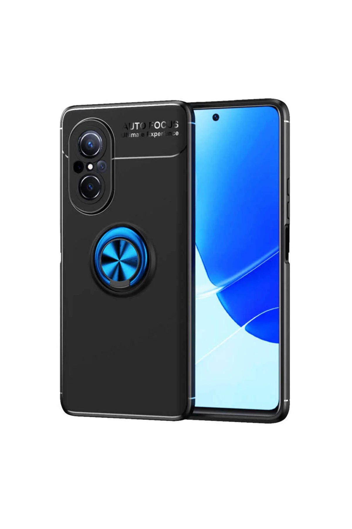 کاور و قاب سیلیکونی راول هواوی NOVA 9 SE CASE INC مشکی آبی ENSUENO