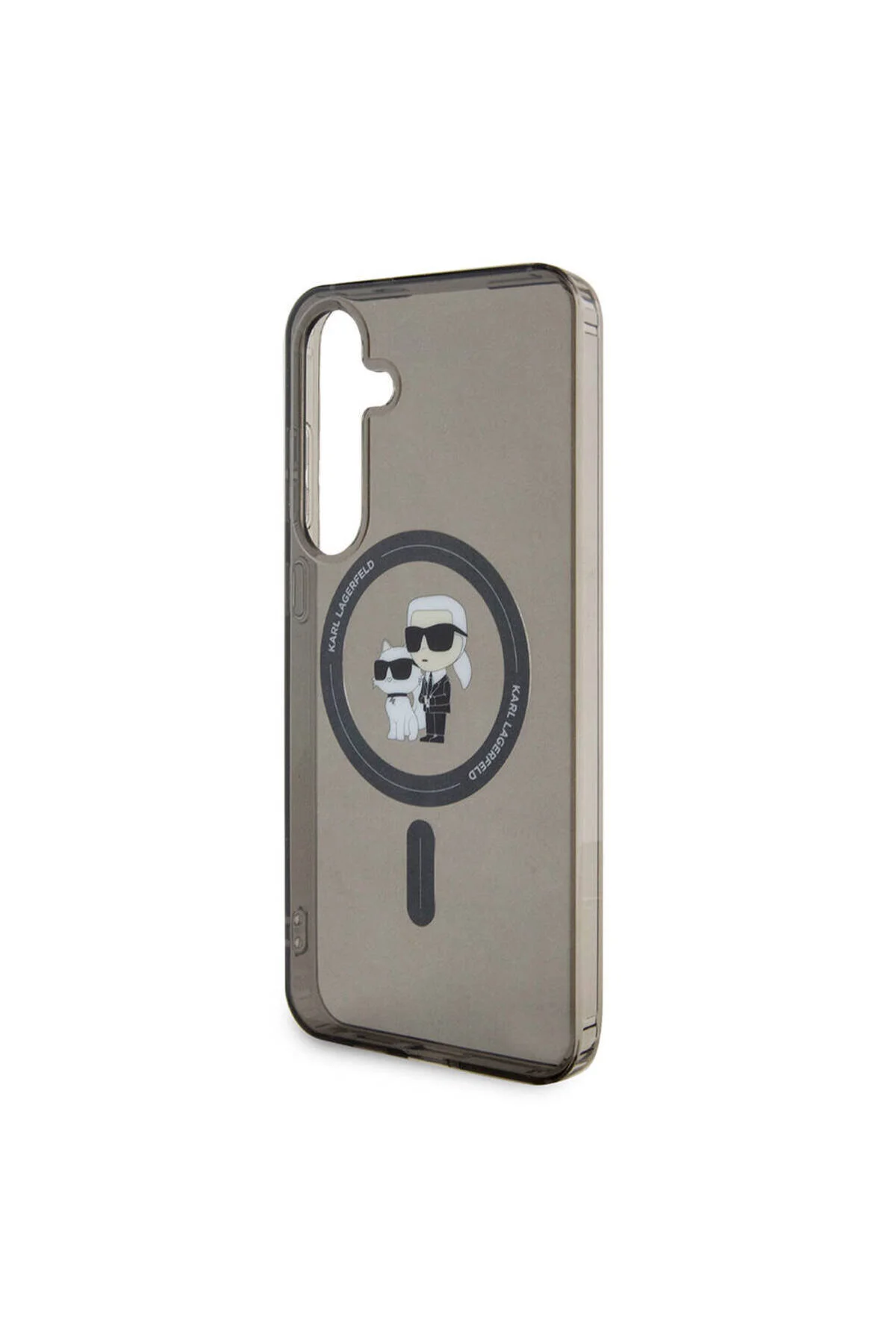 کاور و قاب الگوی سازگار با MAGSAFE KARL &amp; CHOUPETTE IML SAMSUNG GALAXY S24 PLUS Karl Lagerfeld