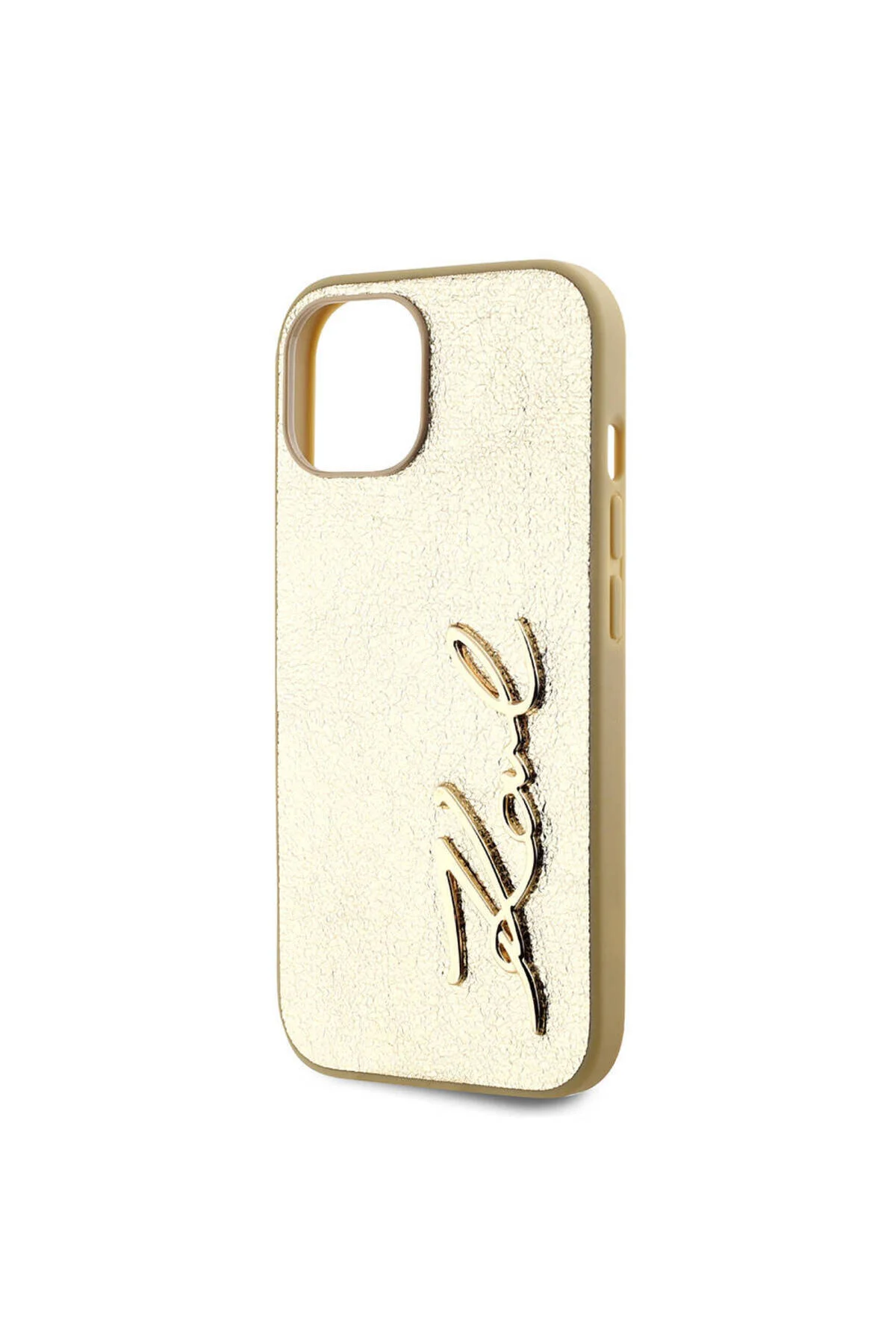 کاور و قاب جلد سه بعدی پشت مودار با بدلیجات SAFFIANO IPHONE 15 KL SCRIBE CASE Karl Lagerfeld