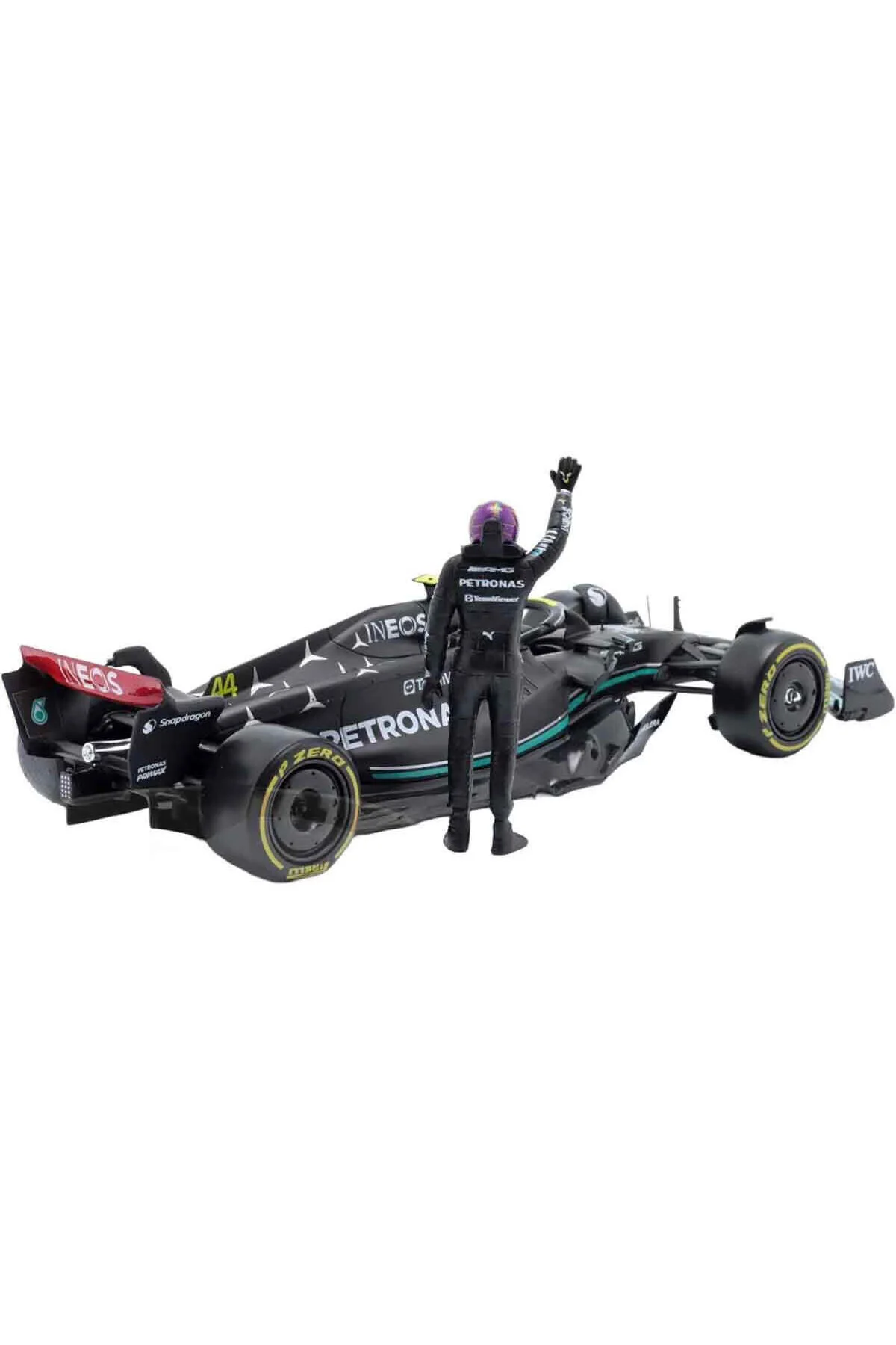 ماشین اسباب بازی 1:24 مرسدس AMG F1 W14 E شکل مسابقه فرمول 1 44 لوئیس همیلتون Burago