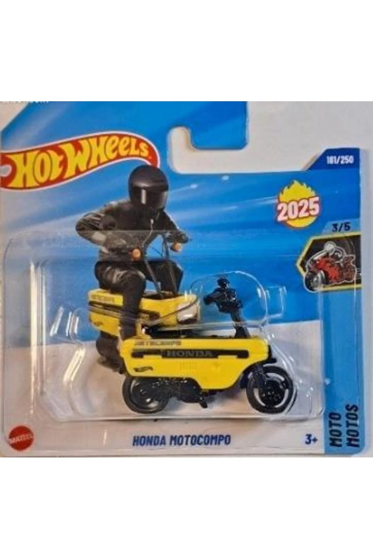 ماشین اسباب بازی های تک هوندا موتوکامپو JBC03 موتو از ترکیه HOT WHEELS