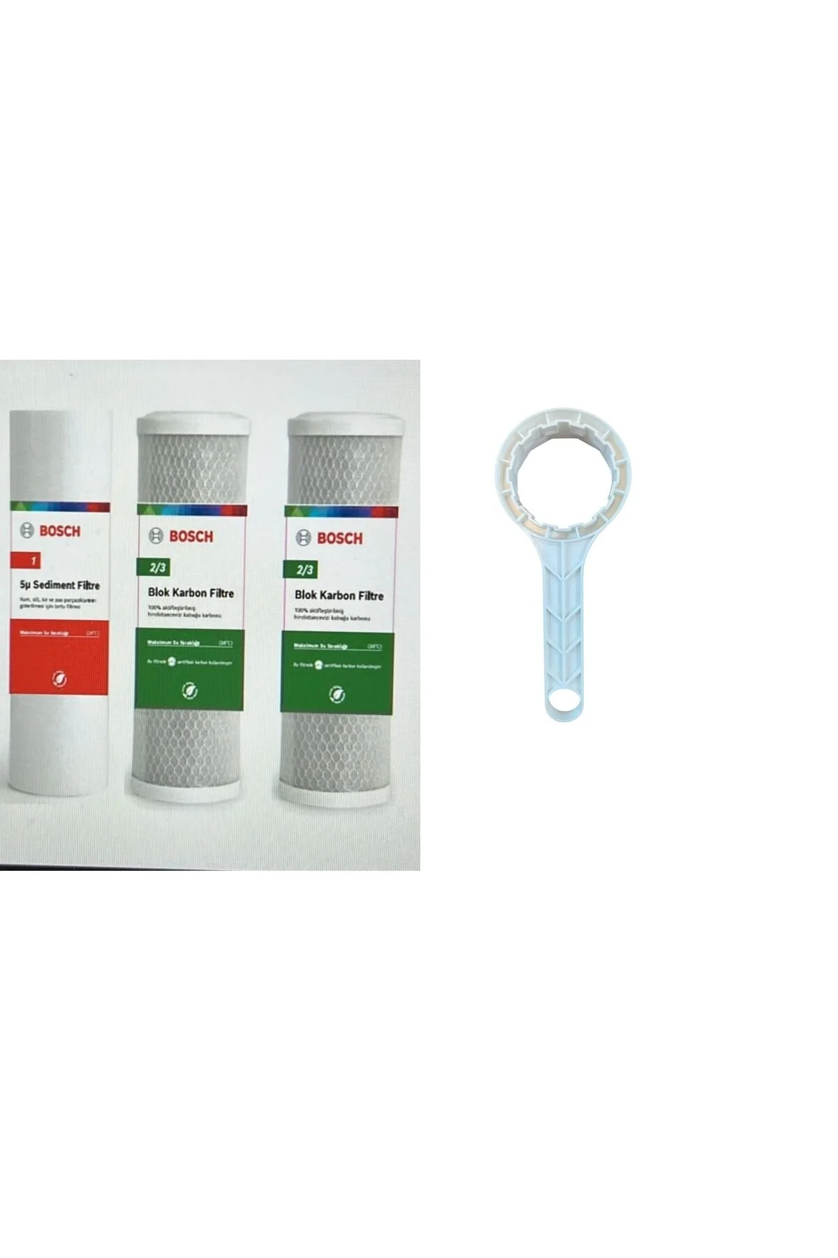 لوازم جانبی تصفیه کننده آب مجموعه فیلتر نگهداری 6 ماهه PROFILO WATER TREATMENT WU11A2 WU01A SU01A2 WU11A کلید Bosch