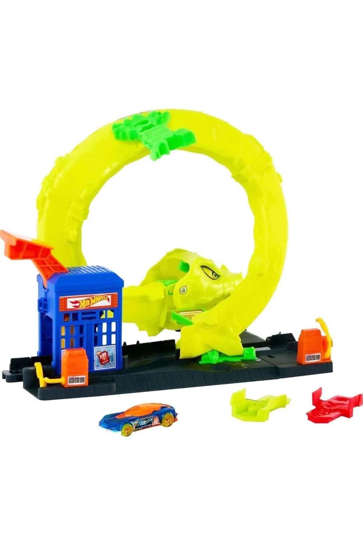 اسباب بازی های آموزشی چالش مار در مسیر مارپیچی JBM63 از ترکیه HOT WHEELS