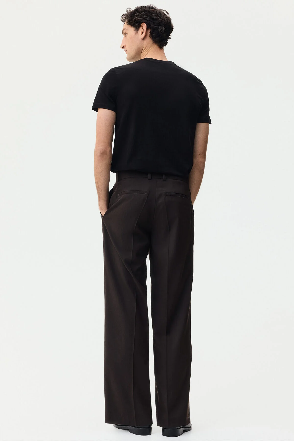 تی شرت مردانه SLIM FIT PIMA COTTON T SHIRT اچ اند ام اورجینال H&M