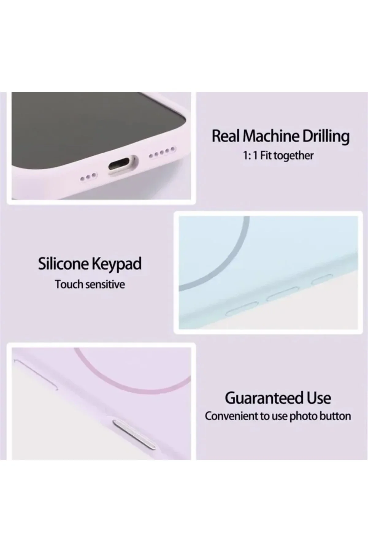 کاور و قاب سیلیکونی سطح داخلی مخملی با شارژ بی سیم سازگار MAGSAFE برای IPHONE 17 PRO MAX Coverzone