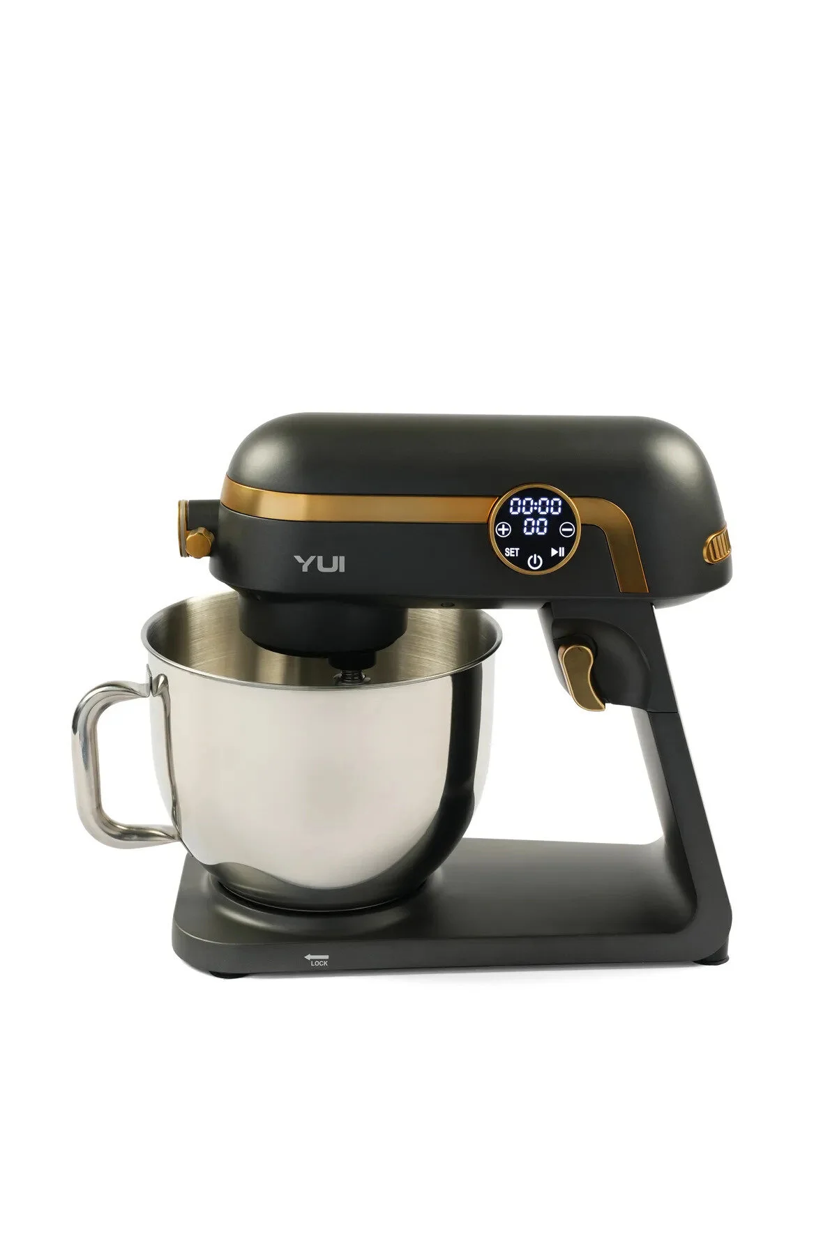 میکسر و ست M123 EASY CHEF PREMIUM 1800W پایه آلومینیومی لمسی 7 لیتری YUI گارانتی شده اورجینال Yui