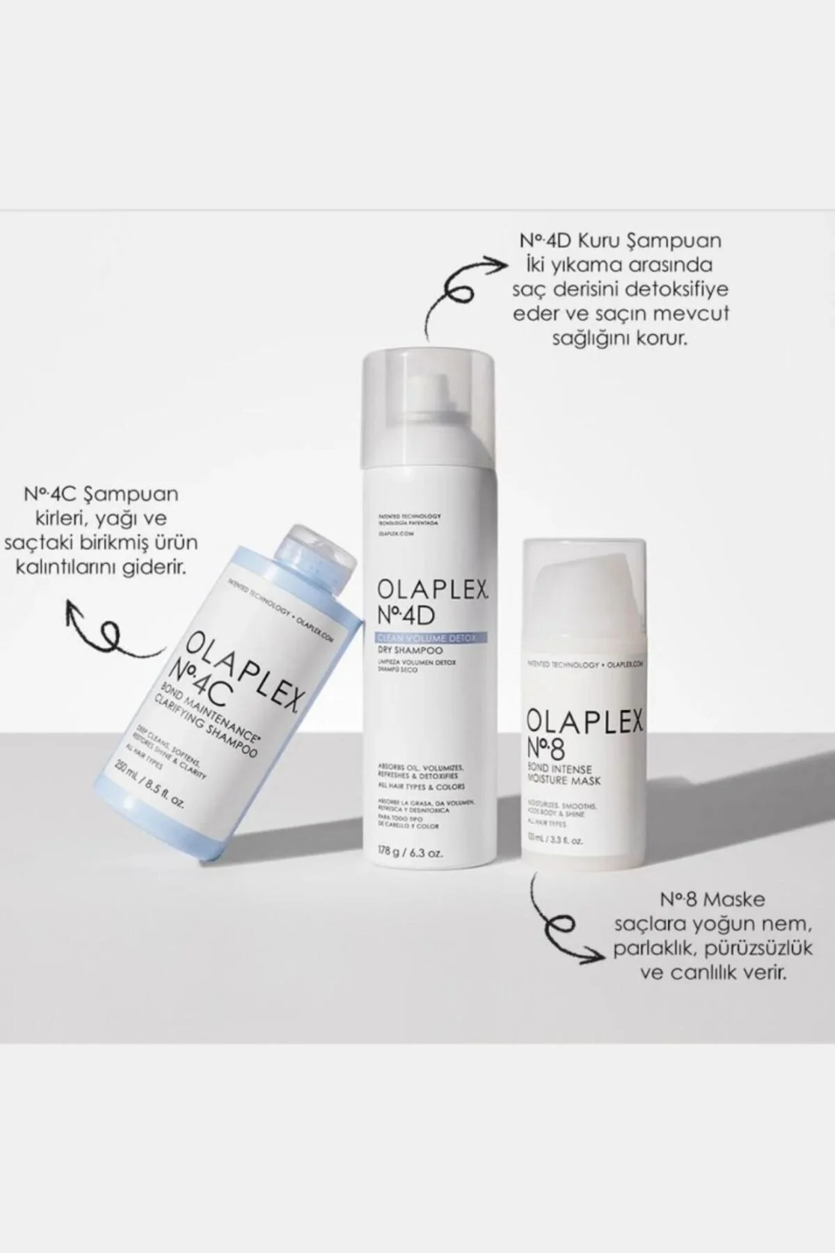 Olaplex شامپو خشک تصفیه کننده حجم ساز آلپلکس