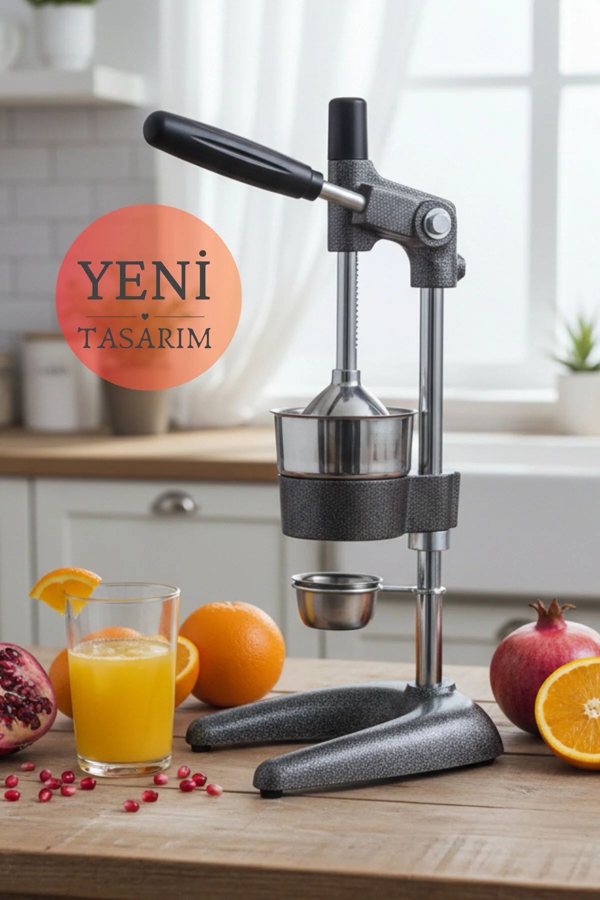 آب میوه و سبزی گیری آبمیوه حرفه ای پیوس دسته دار مرکبات انار پرتقال گیر نوع صنعتی ریخته گری آهن اورجینال Frapan