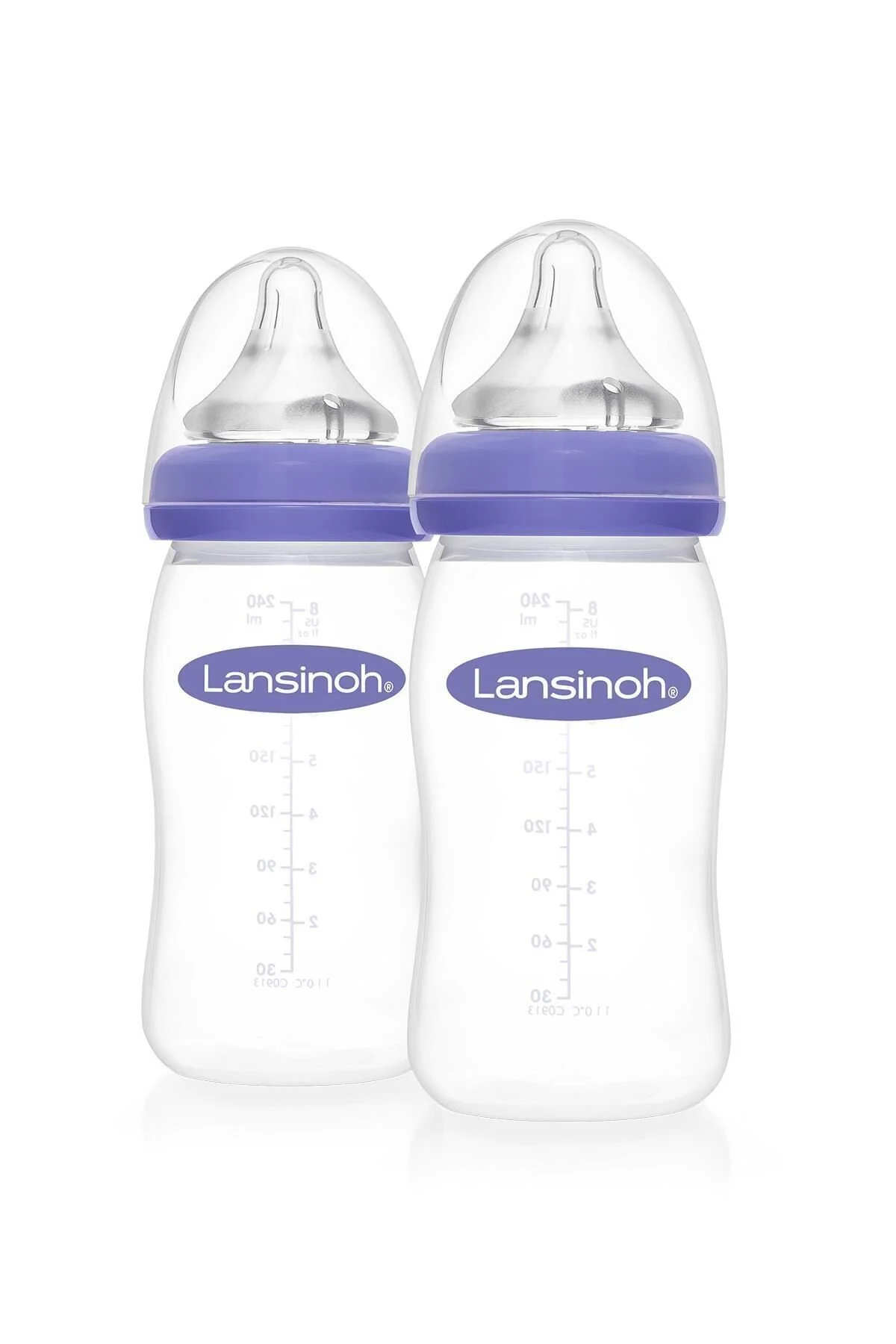 شیشه پستانک بطری 2 X و ® 240 میل LANSINOH