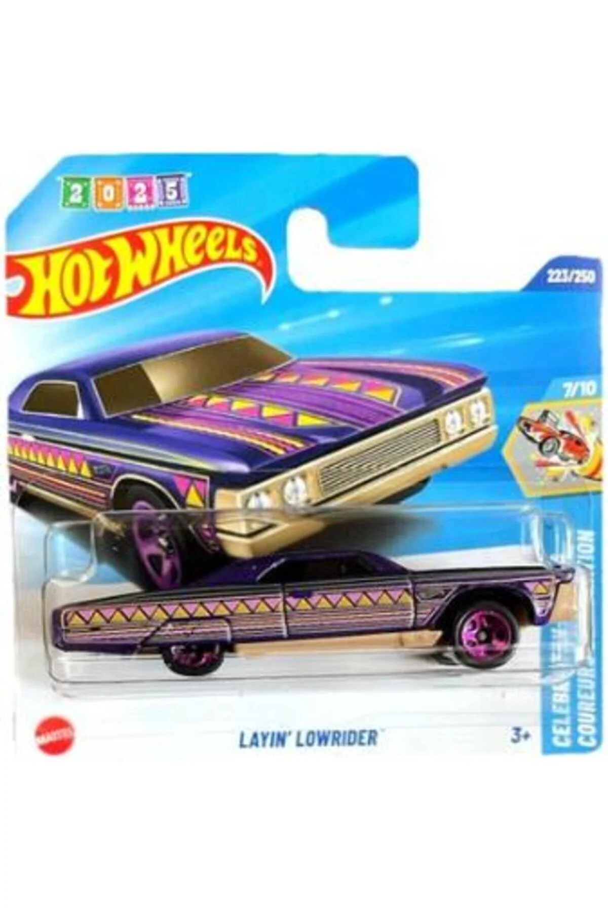 ماشین اسباب بازی SINGLE CARS LAYIN LOWRIDER JBB37 CELEBRATION RACERS از ترکیه HOT WHEELS