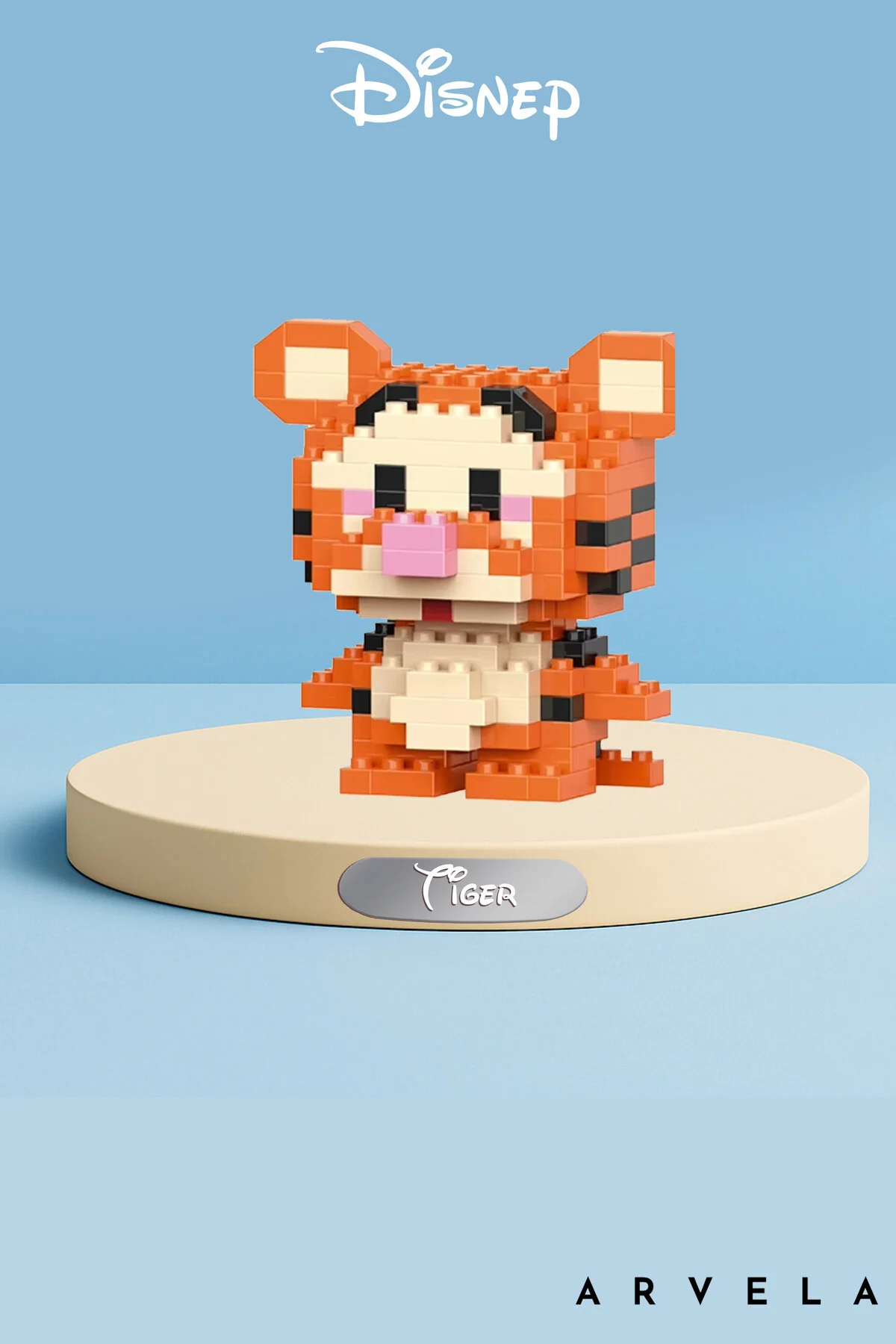 پازل سه بعدی TIGER MINI BLOCK TOY – FIGUR MICRO COLLECTION Arvela
