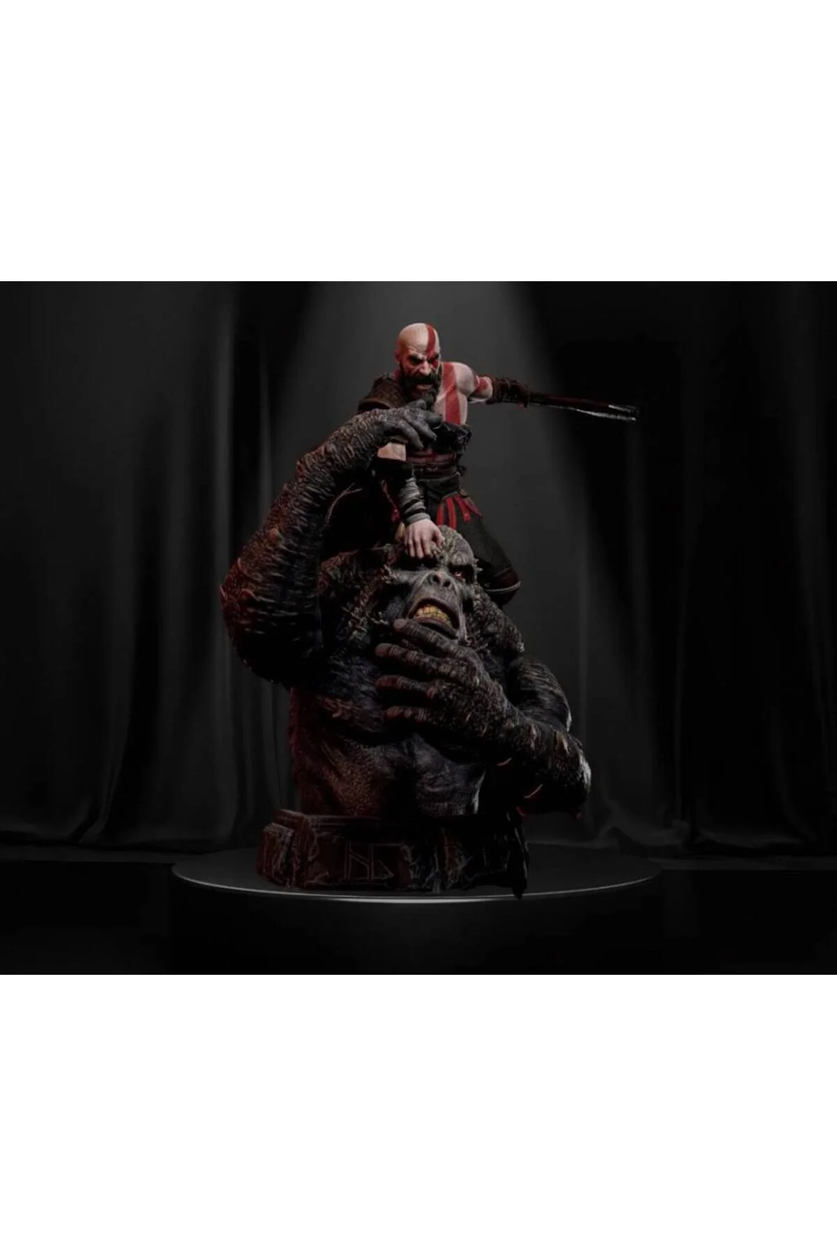 فیگور GOD OF WAR KRATOS 3D FIGURE saranostra