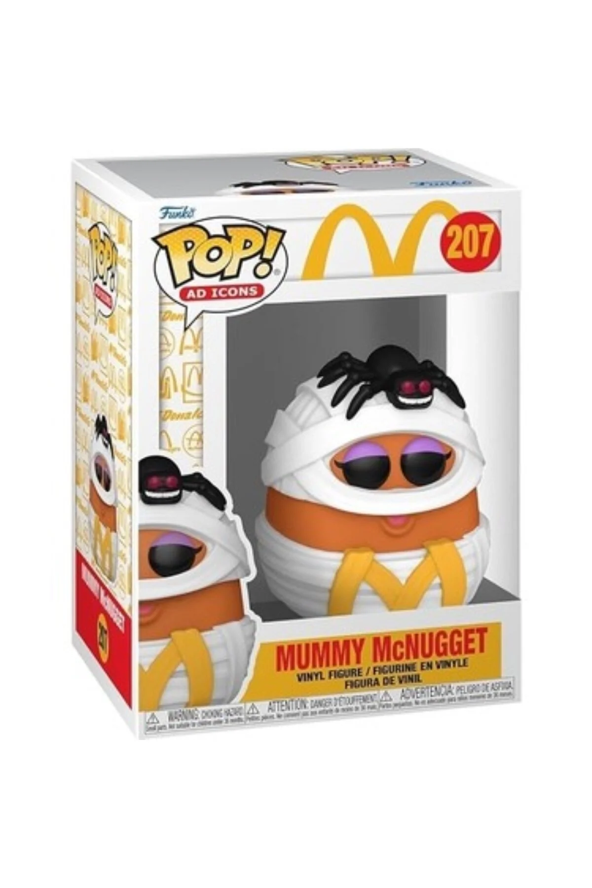 فیگور نمادهای تبلیغاتی FUNKO POP: MCDONALDS MUMMY NUGGET MASKOETİCARET
