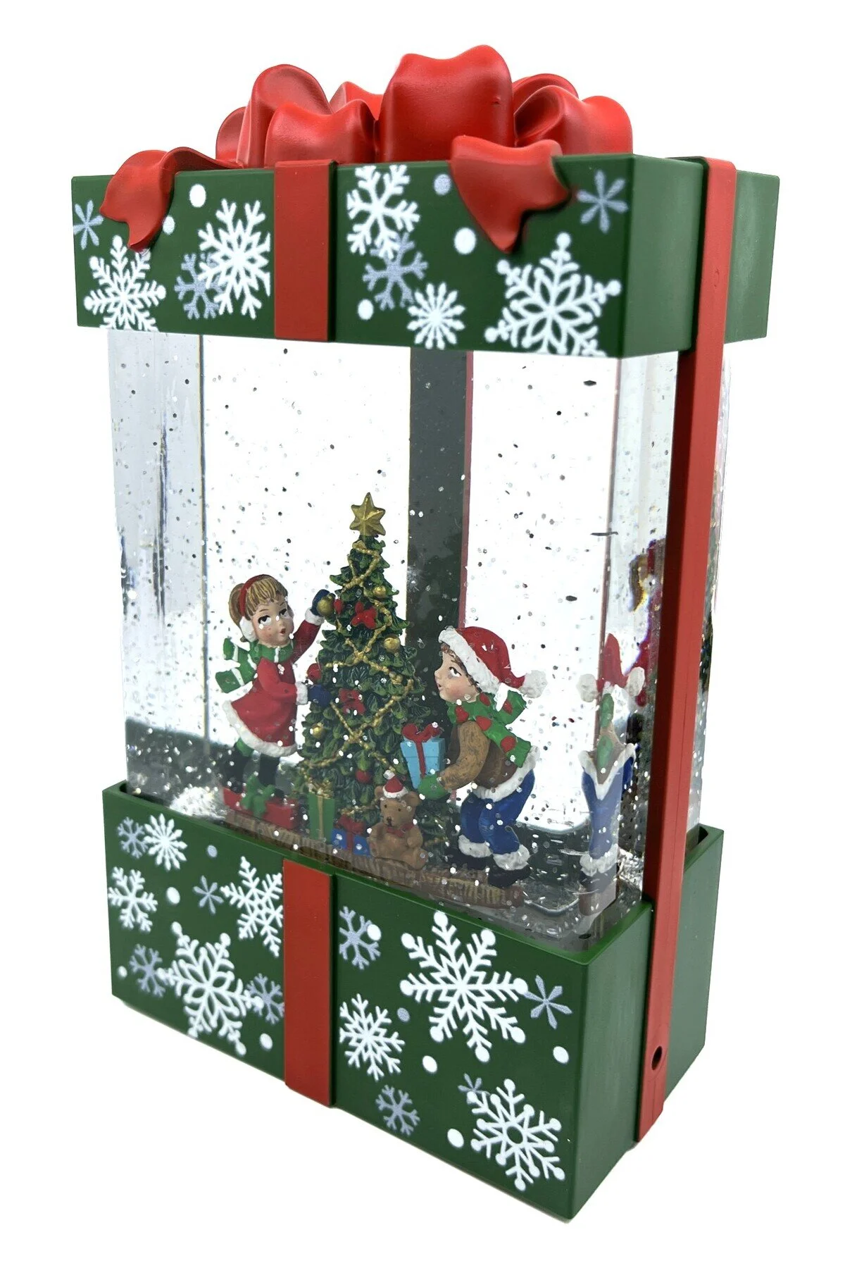 گوی برفی هدیه سال نو بابا نوئل با نور و موزیکال SNOW GLOBE مدل NO2 از ترکیه Bıyıklı Tobacco