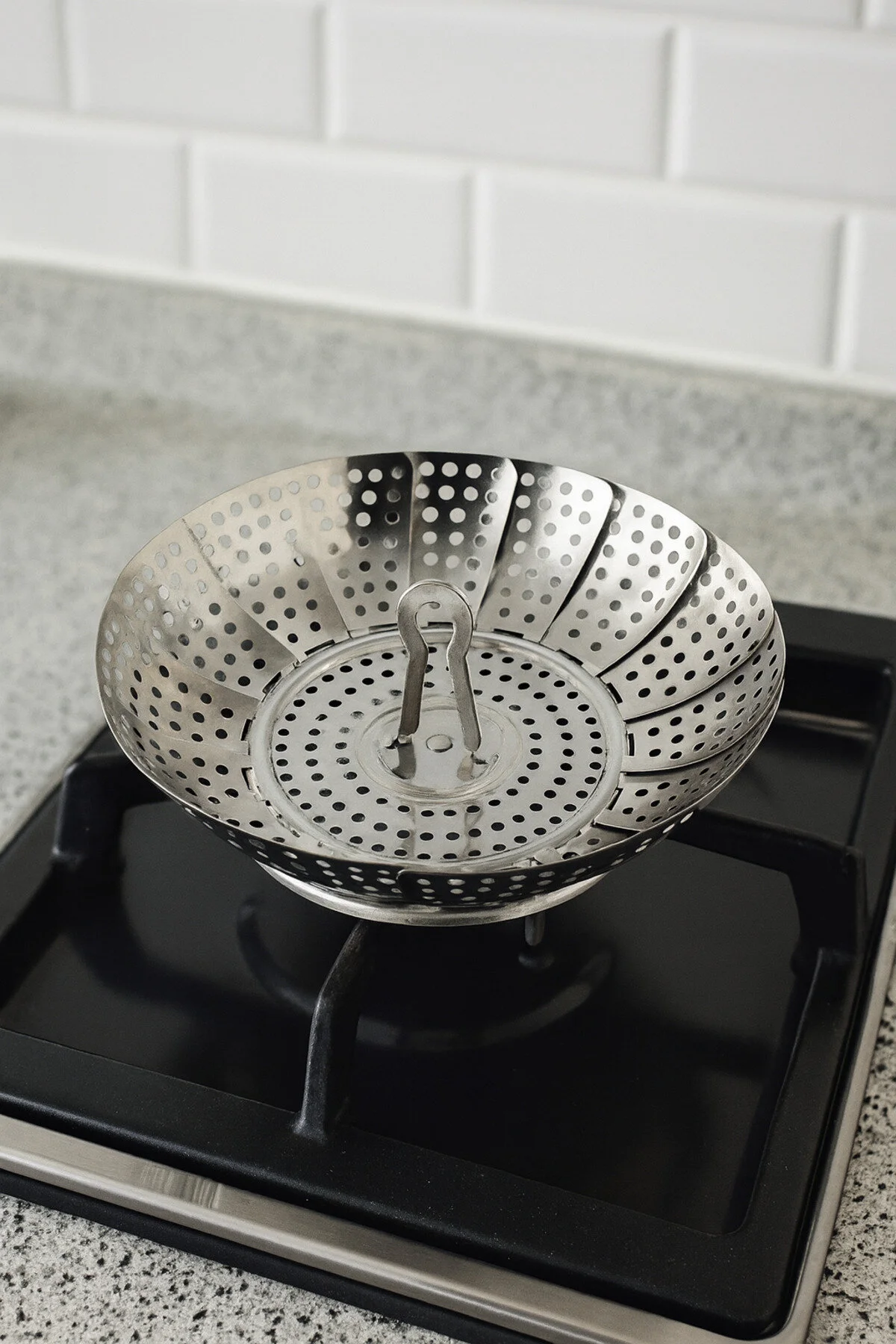 دستگاه جوش سبد سبزیجات بخارپز استیل ضد زنگ AKDAG HOME