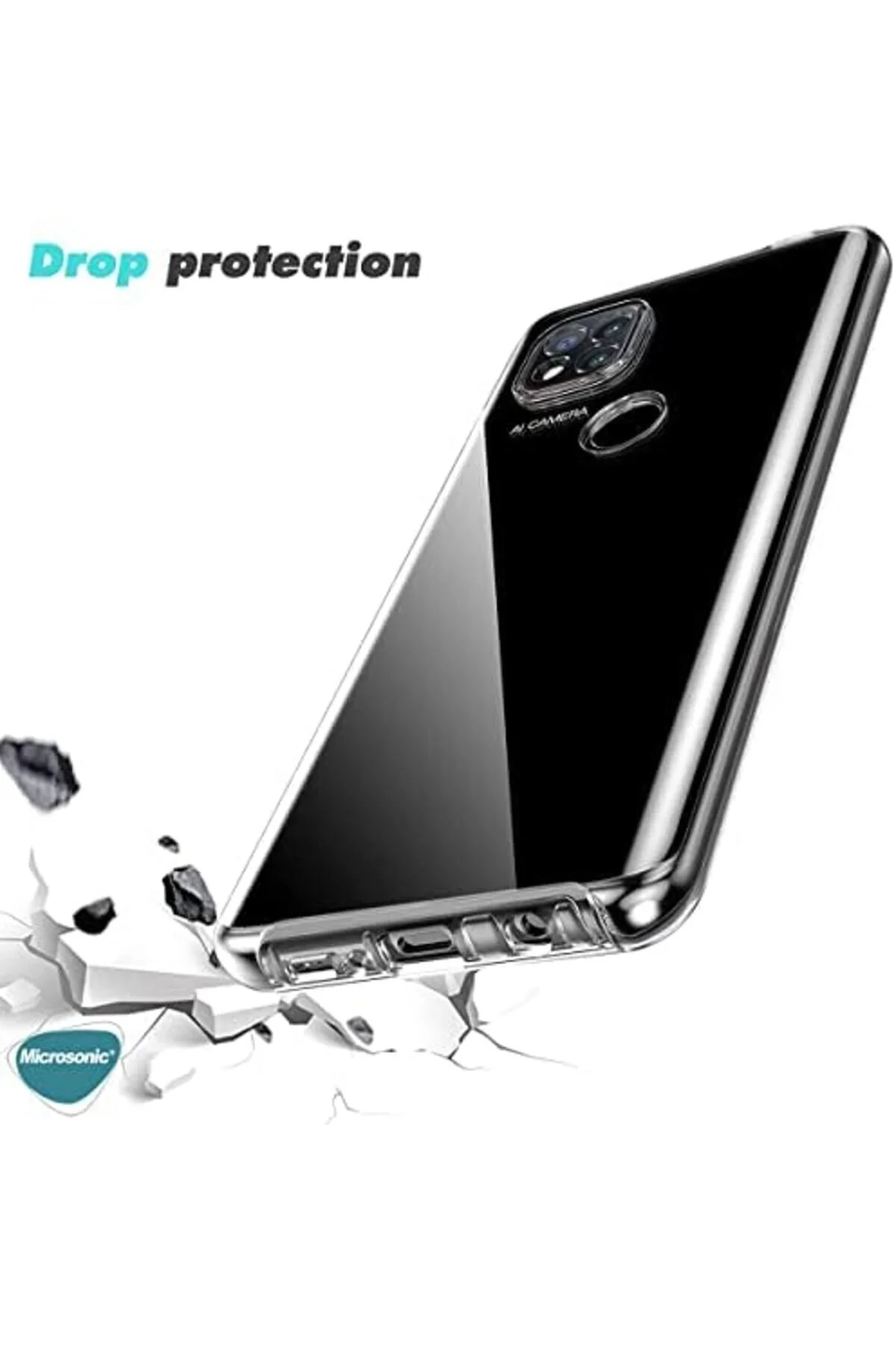 کاور و قاب محافظ 10A 6 SIDED FULL PROTECTION 360 CLEAR SOFT TRANSPARENT CASE سازگار با STOREMAX