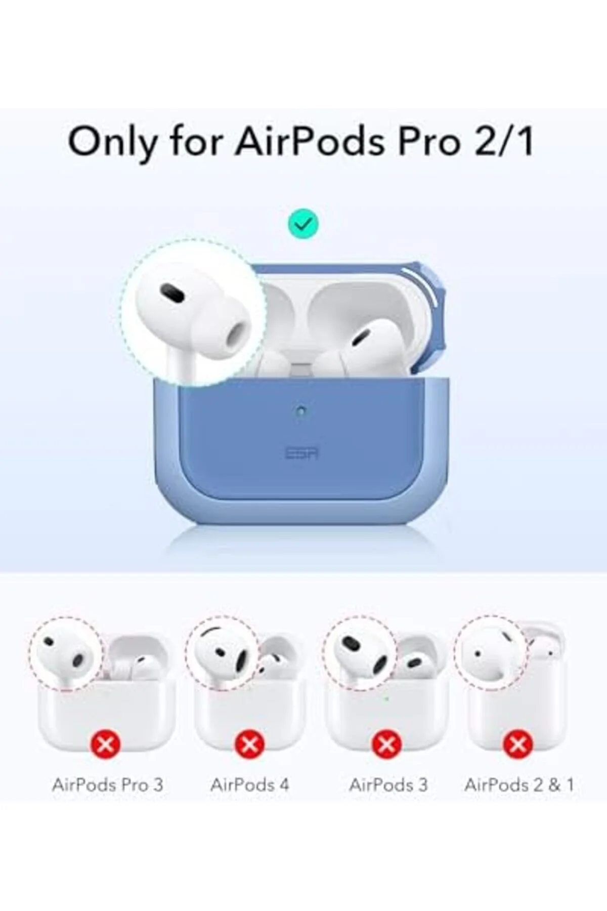 کاور تبلت قاب ESR PRO 2 1 سازگار با AIRPODS کابل USB C LIGHTNING MAGSAFE STOREMAX