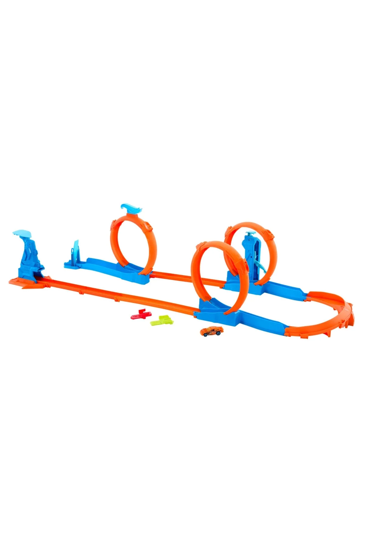 سایر ست های بازی ® TRACK CREATOR™ TRIPLE CIRCLE PACK مجموعه ایجاد آهنگ با ماشین اسباب JDW39 از ترکیه HOT WHEELS