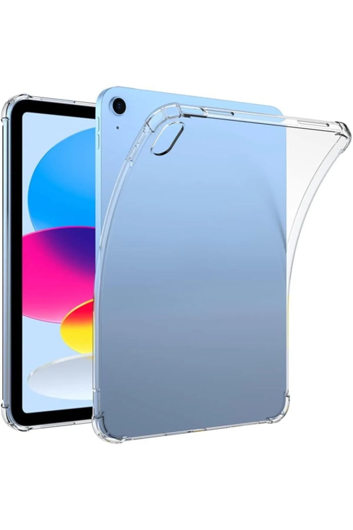کاور تبلت IPAD 11TH GENERATION A16 11INCH 10TH 10.9 TABLET CASE EDGE سیلیکون شفاف ضد ضربه سازگار m.tk moveteck