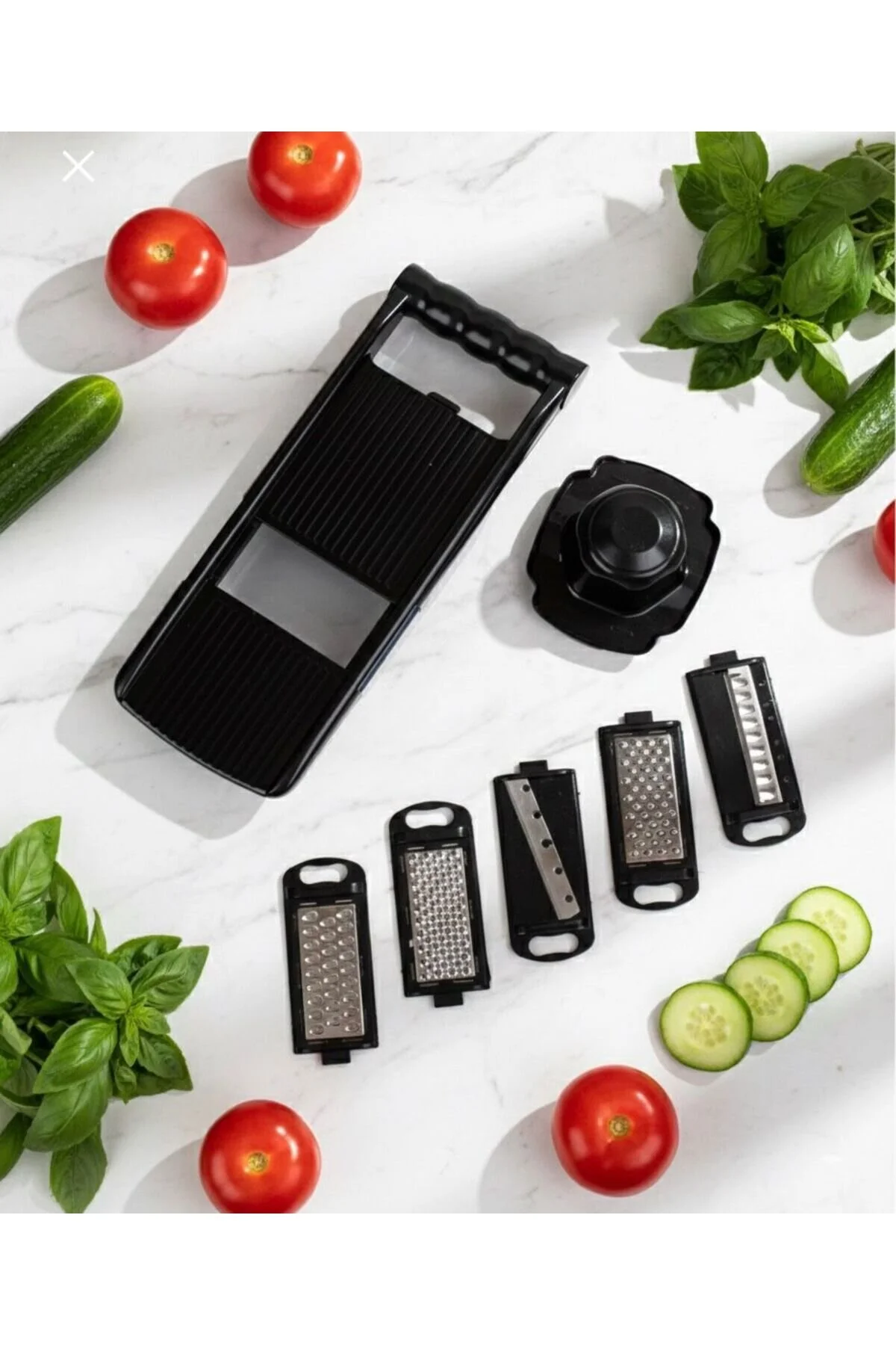 رنده مجله چند منظوره Slicer Grater ماندولین عملی آسان برای استفاده  Masterchef