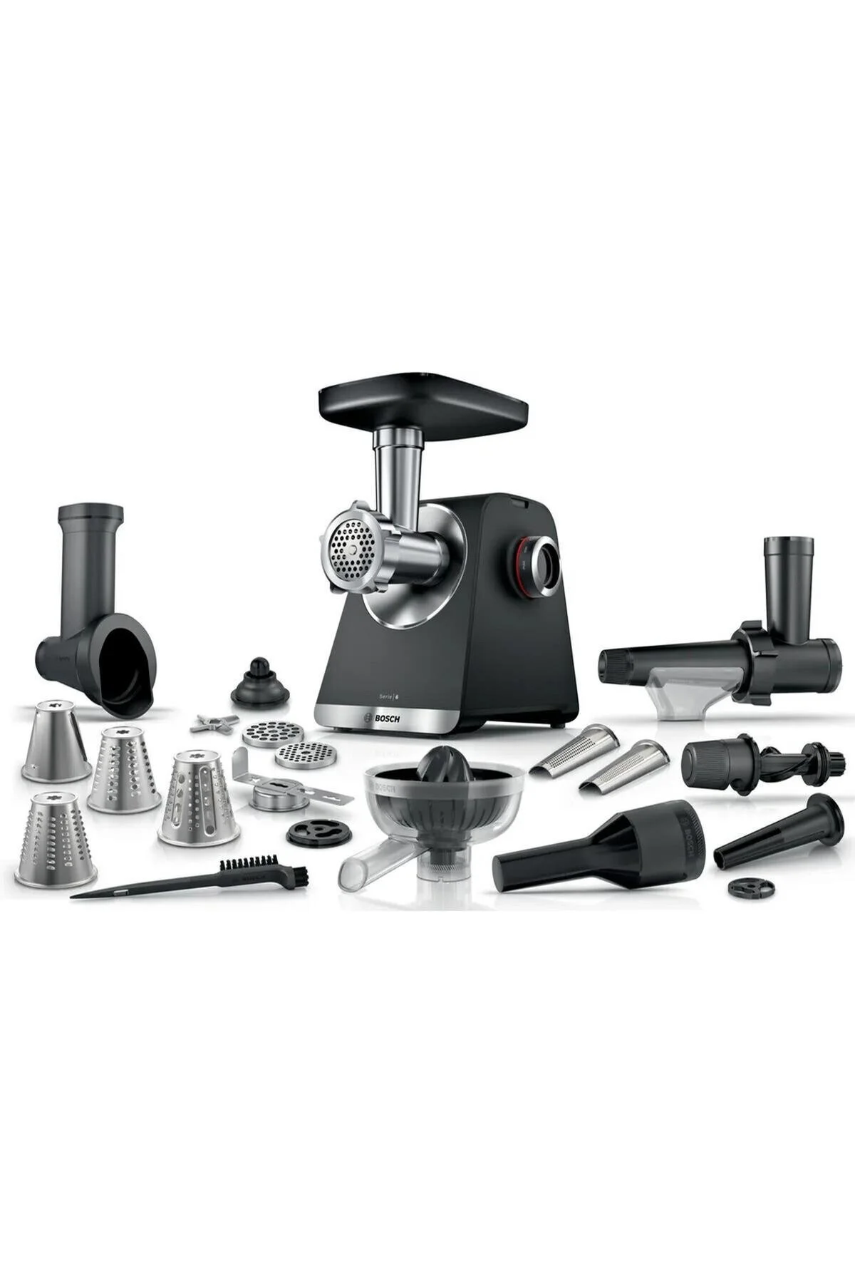 چرخ گوشت FOOD MINCER MULTIPOWER 2100 W مشکی نقره ای متالیک اورجینال Bosch