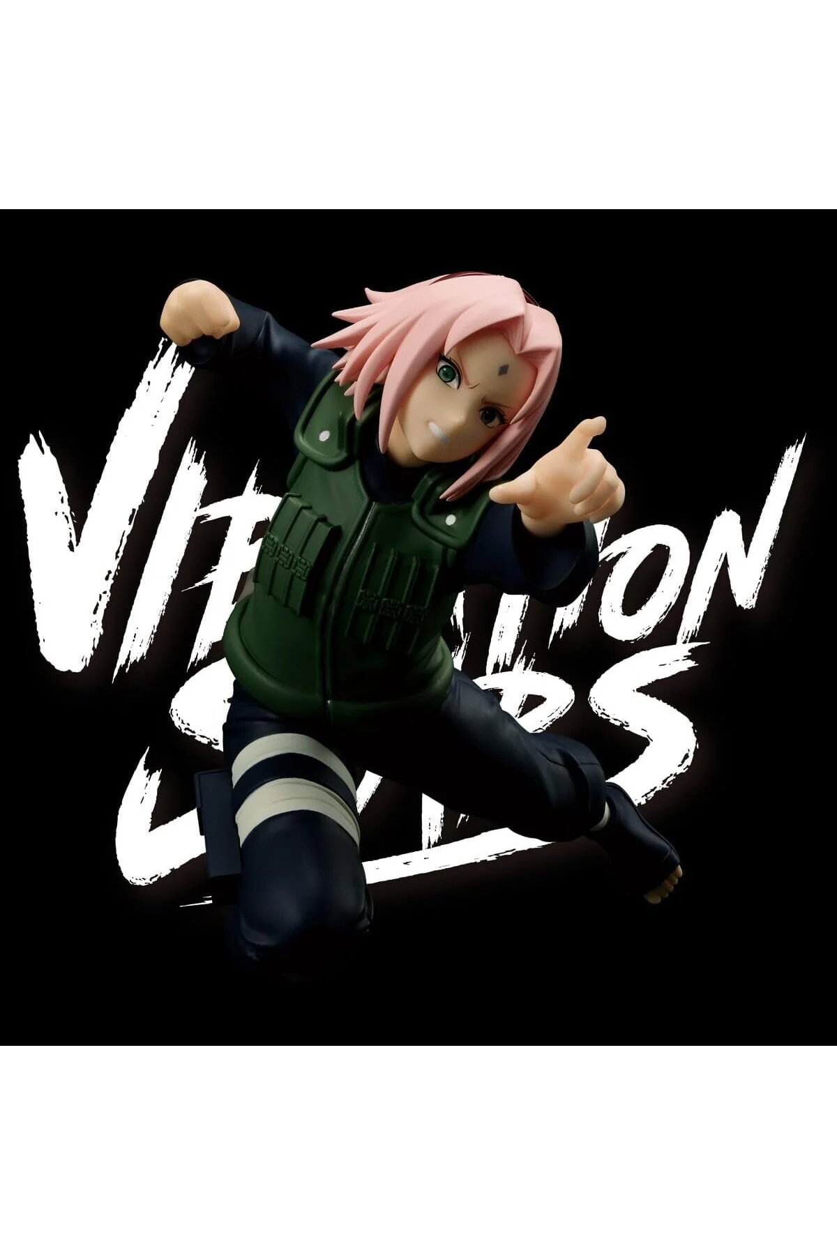 فیگور شکل انیمیشن BANPRESTO HARUNO SAKURA II NARUTO SHIPPUDEN VIBRATION STARS 14 سانتی متر BANDAI