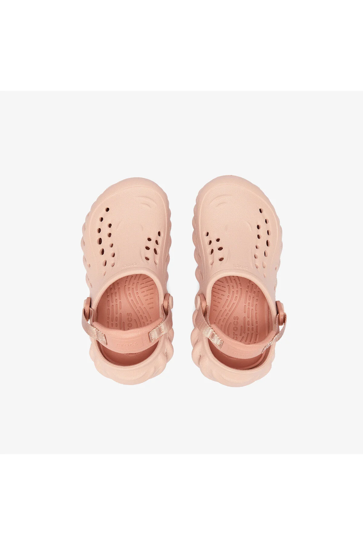 دمپایی دخترانه پسرانه یونیسکس Echo Clog Kids صورتی کراکس Crocs