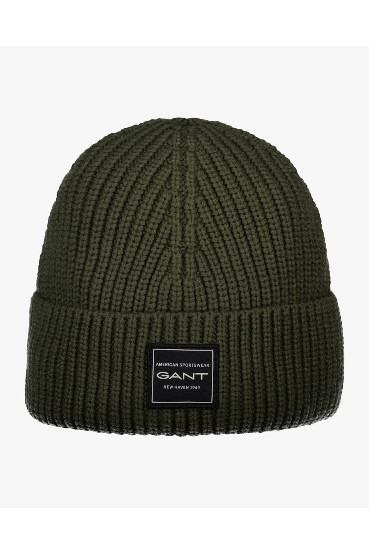 کلاه بافتنی UNISEX GREEN LOGO BERET اورجینال Gant
