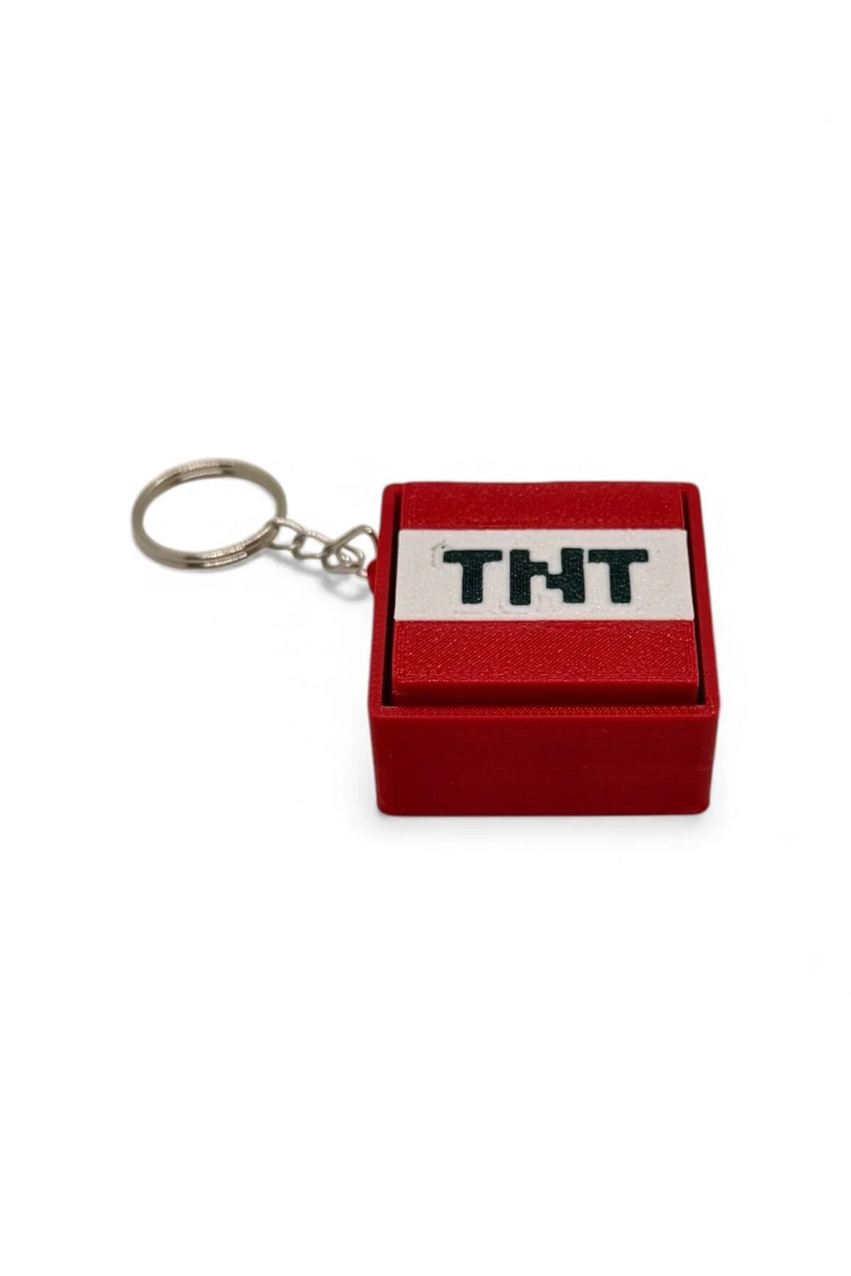 جلیقه کلید جاکلیدی مکانیکی با سوئیچ آبی تم PIXEL ART TNT جذابیت تزئینی کیف کلیک صدا Sağlıkçı Shopping