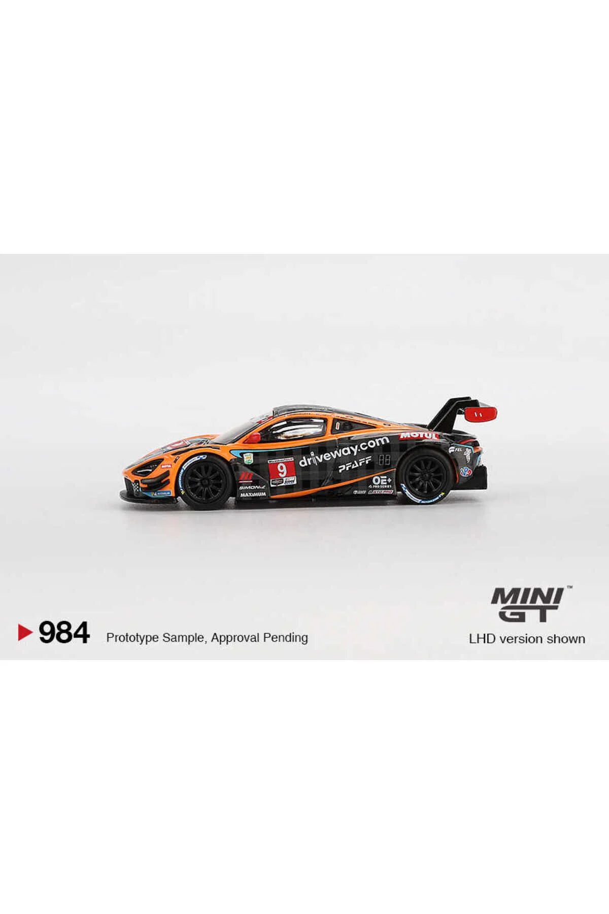 ماشین اسباب بازی 1:64 MCLAREN 720S GT3 EVO PFAFF MOTORSPORTS 2024 DAYTONA 24H MGT00984 mini gt