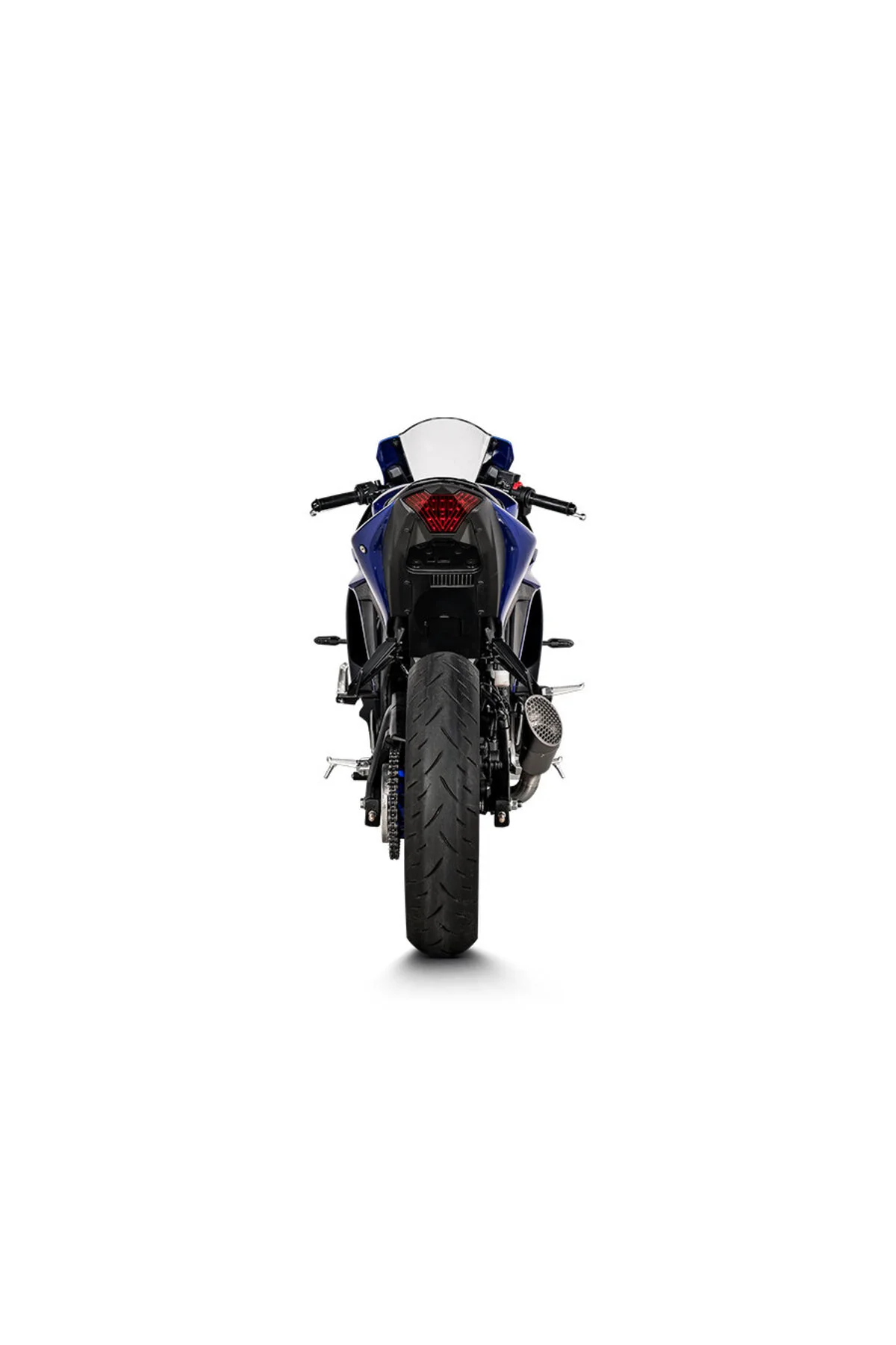 اگزوز AKRAPOVICS Y3SO6 IVOSSYAMAHAR25 22 25 MT SLIP ONLINE SS EXHAUST LS2
