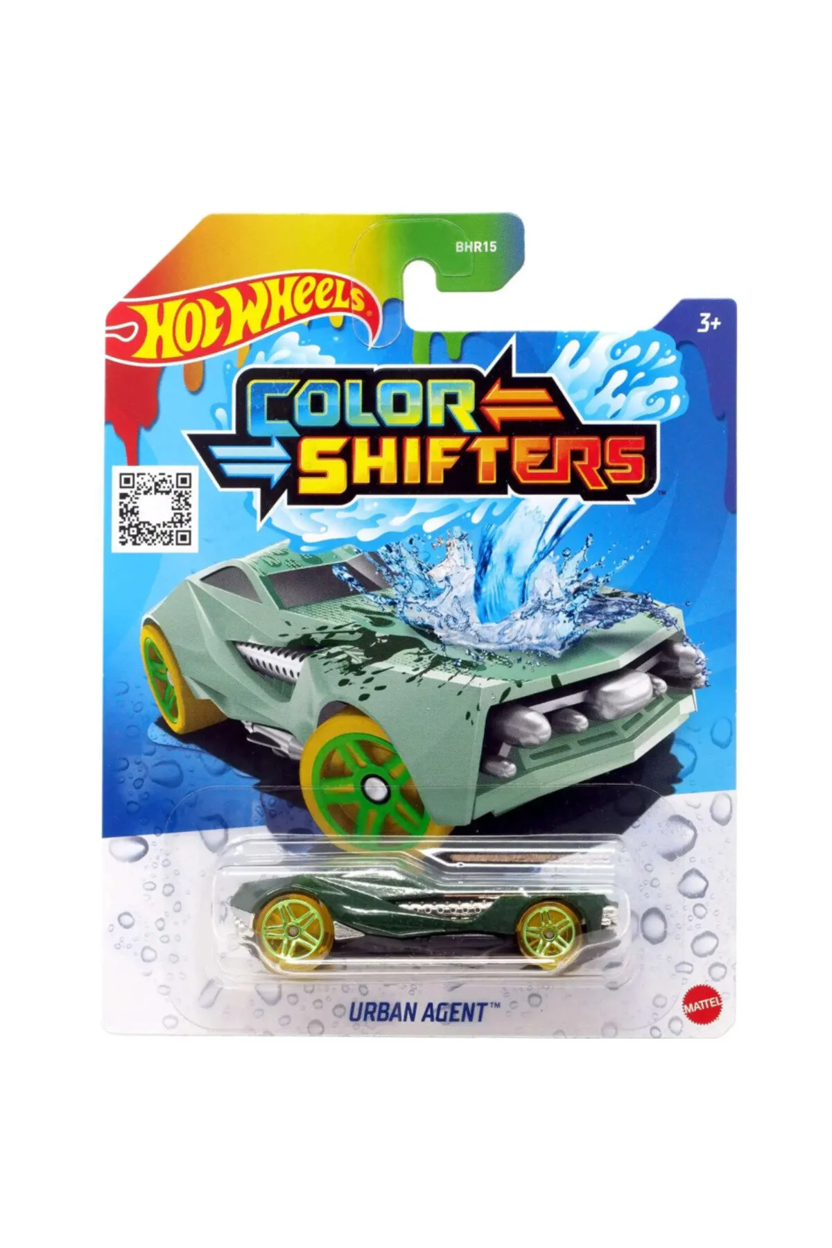 ماشین اسباب بازی COLOR SHIFTERS URBAN AGENT JDN29 LA10 تغییر رنگ HOT WHEELS