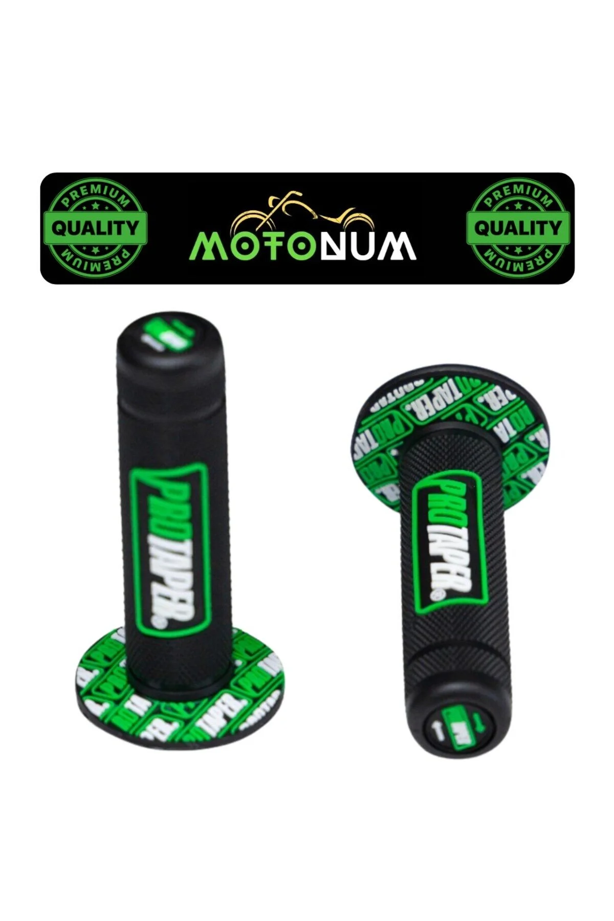 دسته موتورسیکلت KTM ADVENTURE 390 SILICONE GRIP GREEN PROTAPER PR5320 Motonum