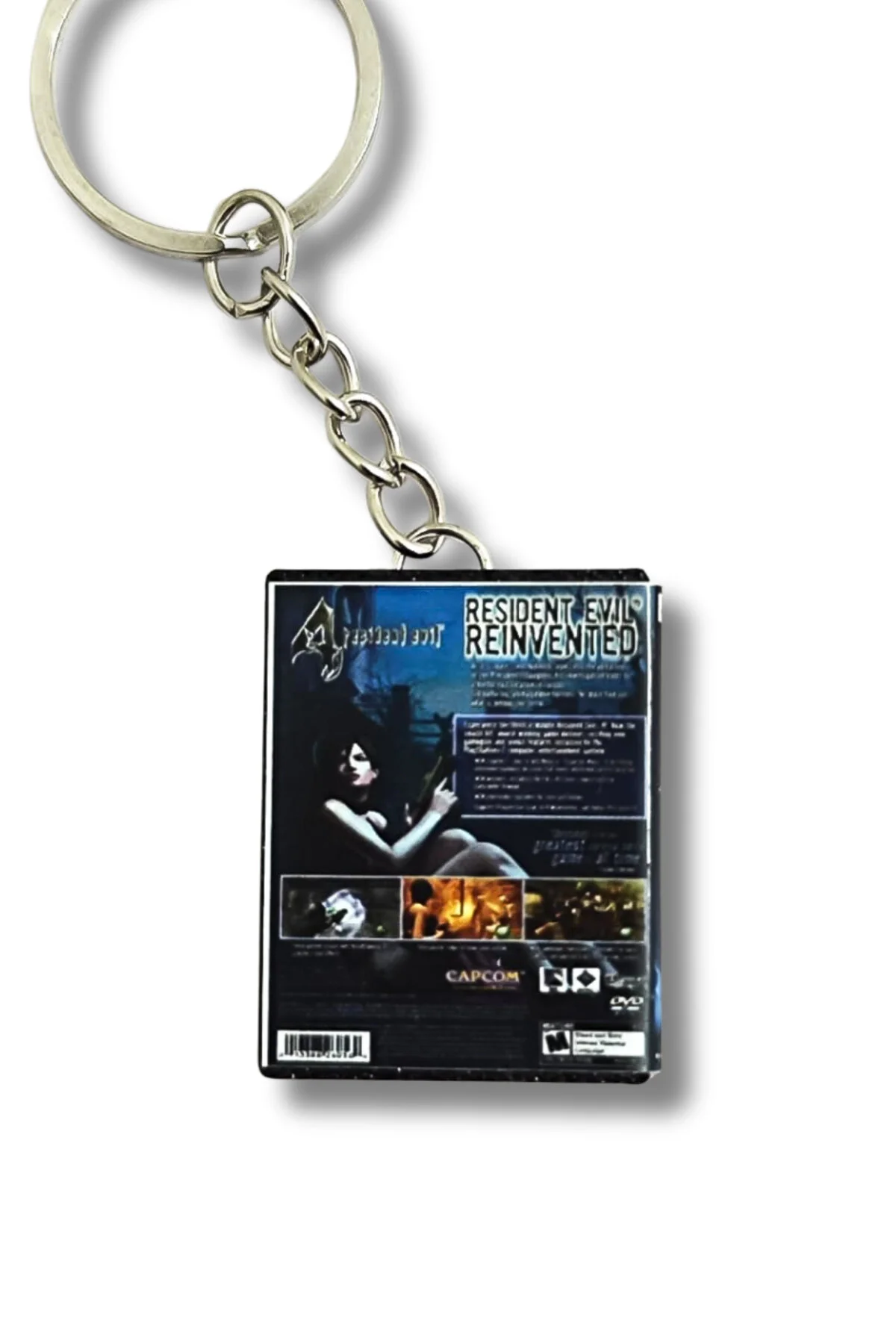 جلیقه کلید جعبه بازی RESIDENT EVIL 4 PS2 RETRO MINIATURE BOX Cosmic Star