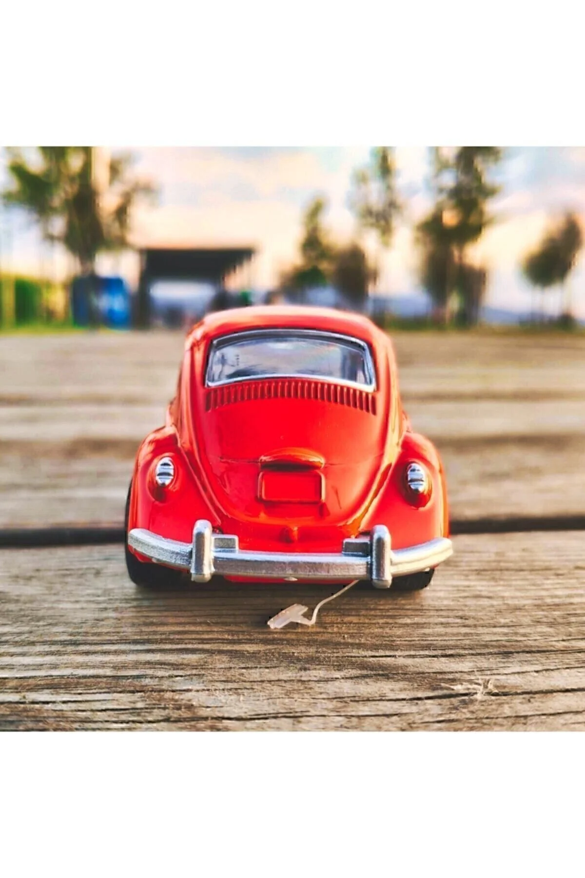 ماشین اسباب بازی BEETLE COLLECTION METAL 12CM RED VOSVOS TORTOISE Genel Markalar
