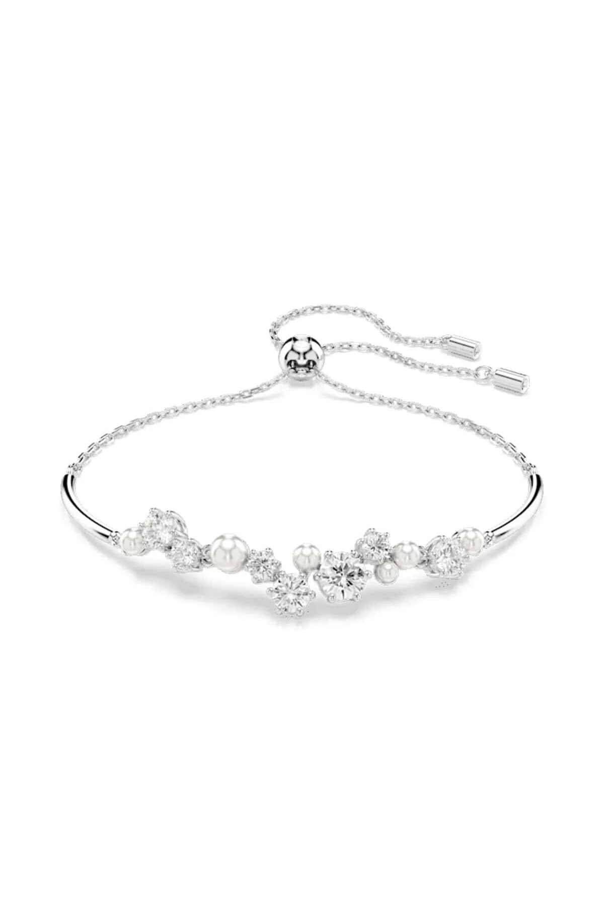 دستبند فشن زنانه رنگی نقره ای 5705618 سواروسکی اورجینال Swarovski