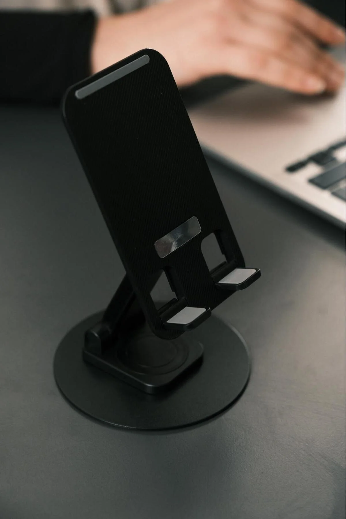 پایه تبلت رومیزی ضد لغزش قابل حمل تلفن با قابلیت تنظیم چرخشی 360 درجه فیبکس Fibaks