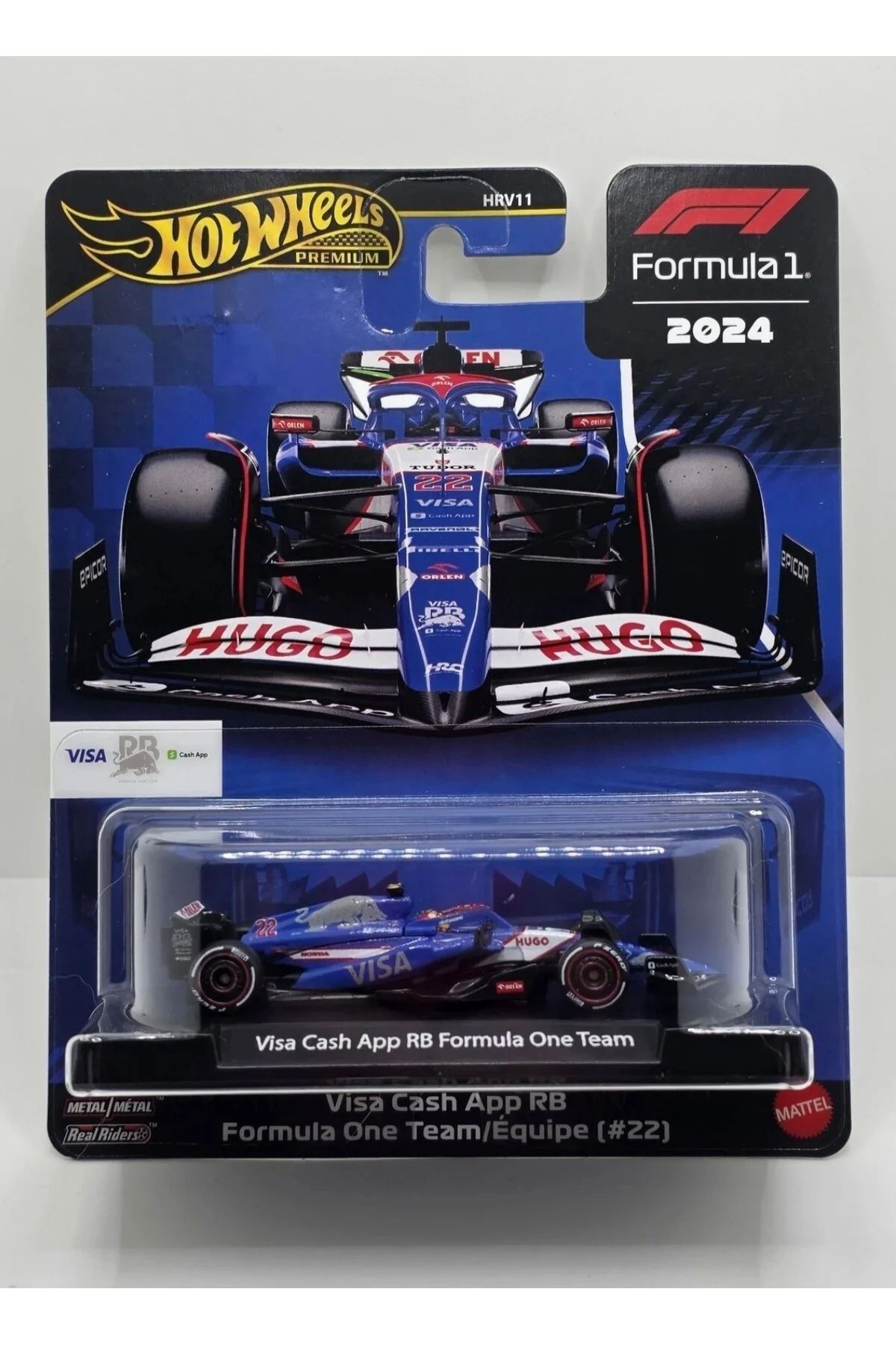 ماشین اسباب بازی برنامه ویژه ویزای نقدی RB FORMULA 1 TEAM 22 مدل کلکسیونی مسابقه HOT WHEELS