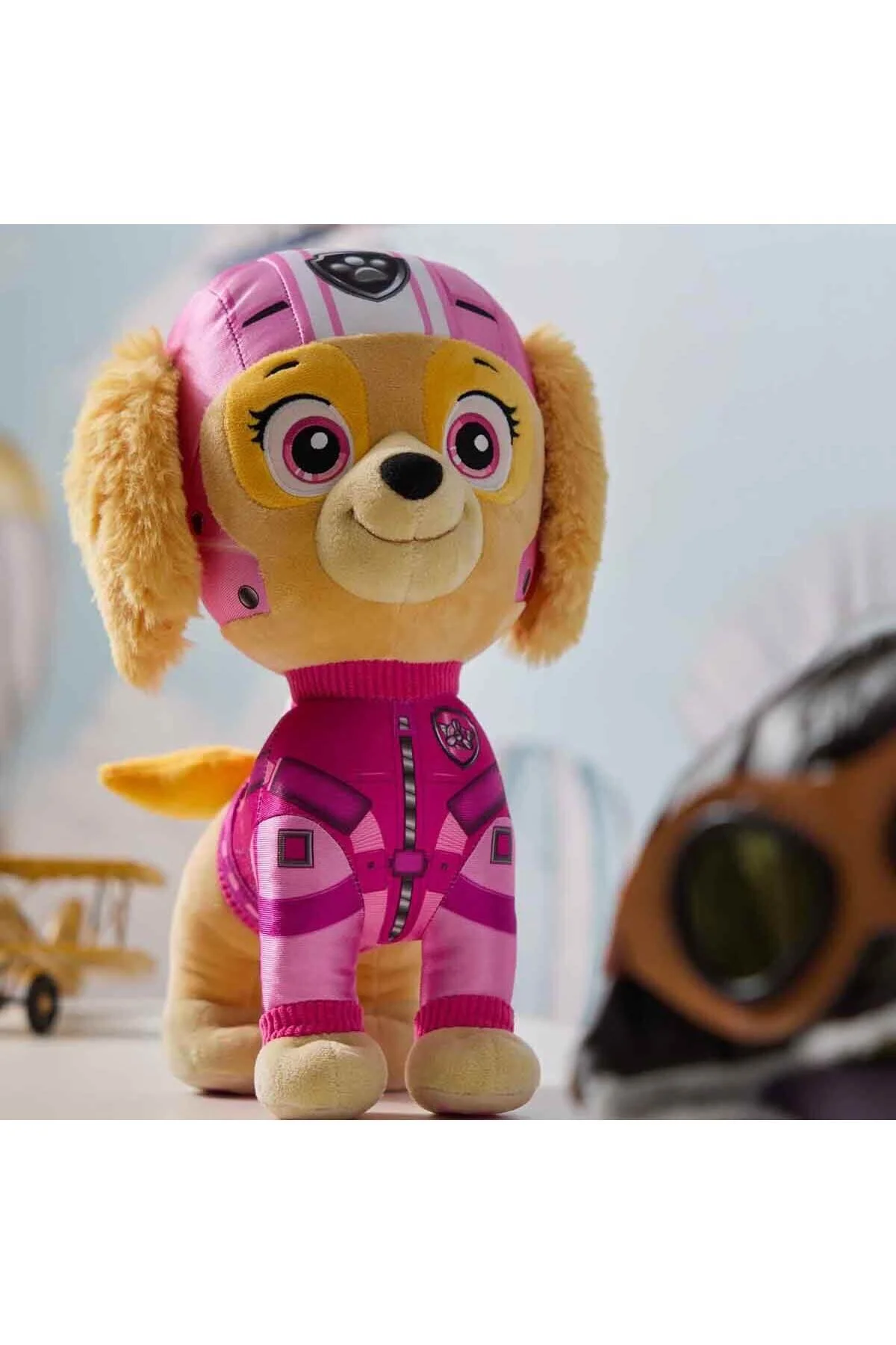 اسباب بازی های پشمی AIR RESCUE PILOT SKYE PLUSH 34 سانتی متر PAW PATROL