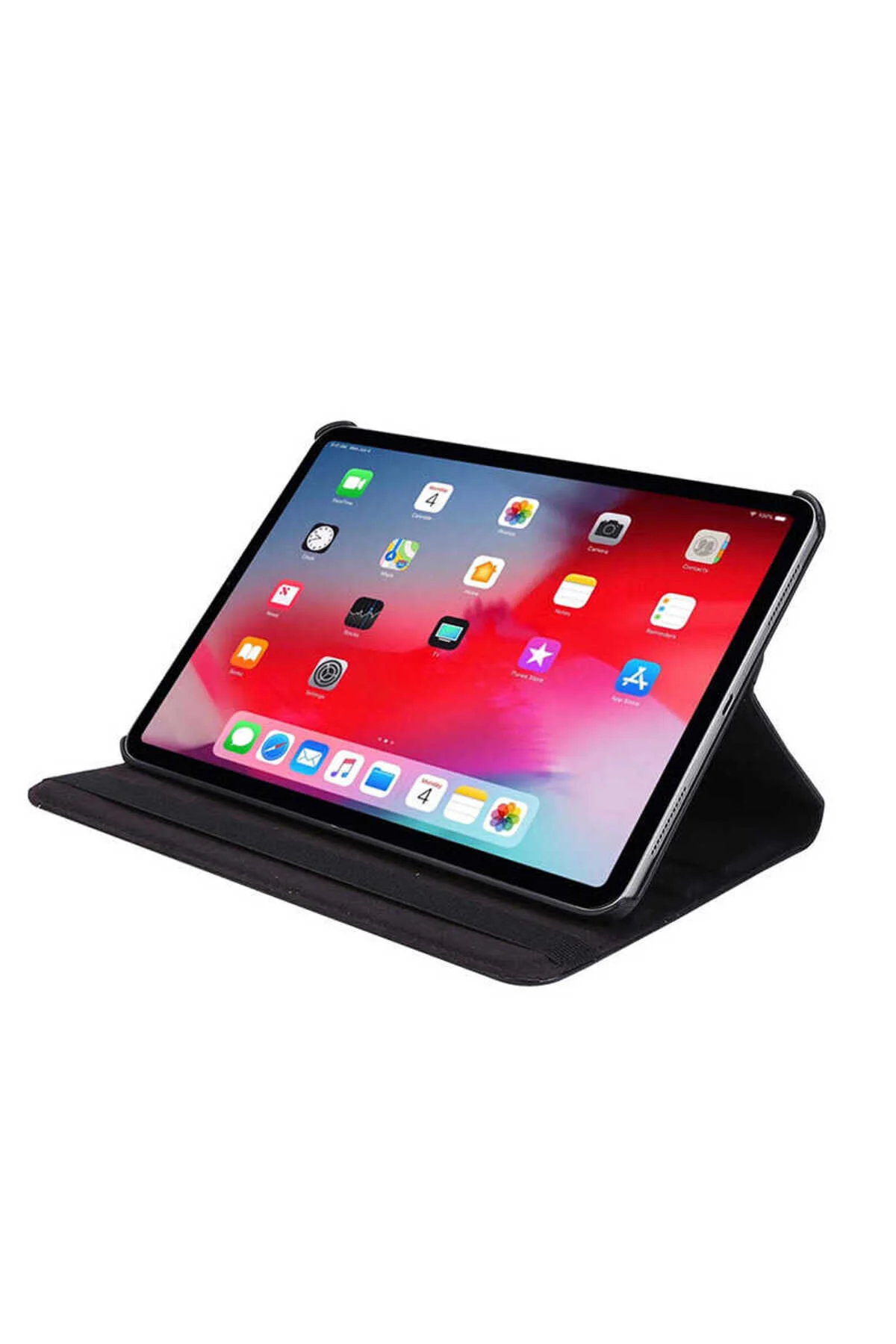 کاور تبلت قاب IPAD AIR 11 M3 با پایه قابل چرخش مشکی Zore