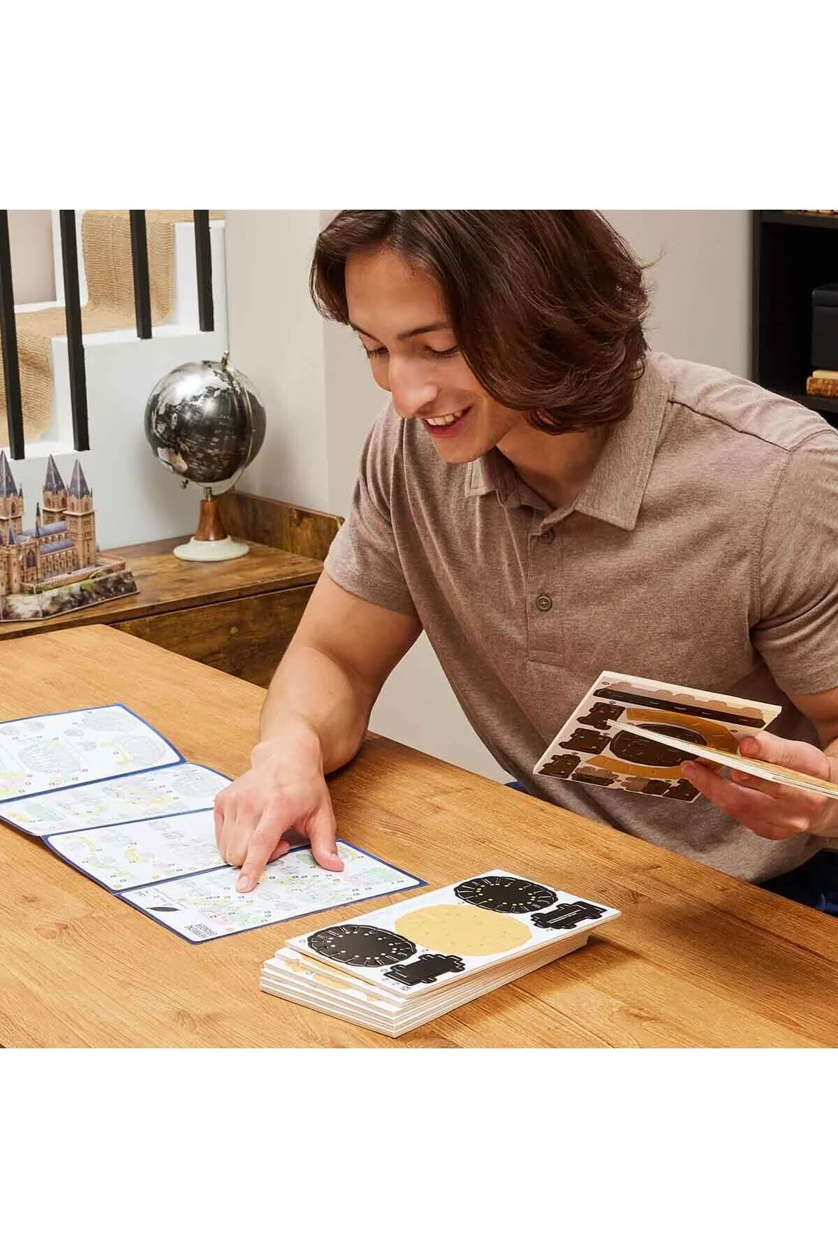 لگو و اسباب بازی های ساخت محور کیت مدل پازل سه بعدی هری پاتر 4 87 قطعه از ترکیه Spinmaster