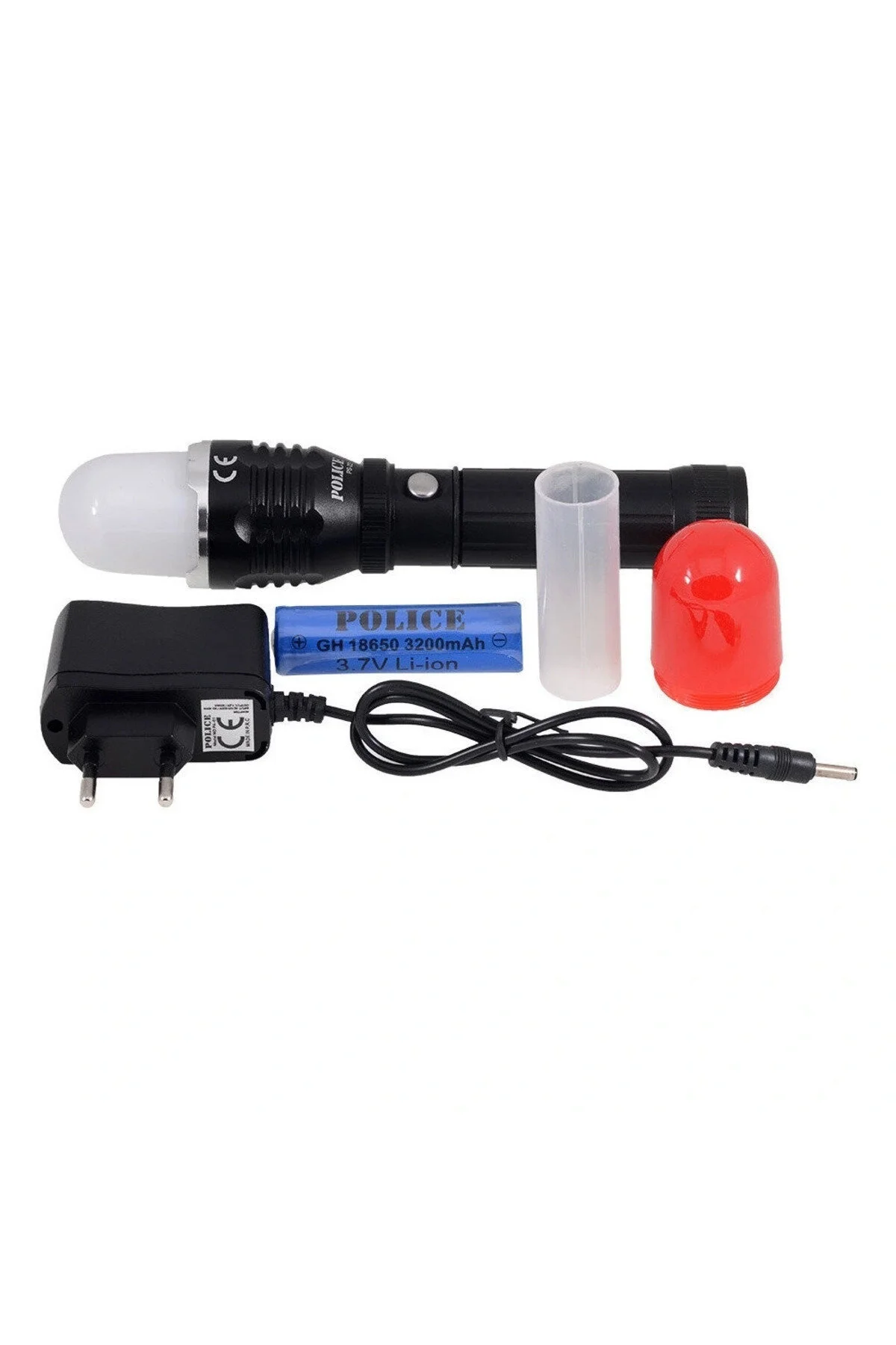 چراغ قوه شارژی مگنت زوم پلیس PS 22 CREE Lisinya