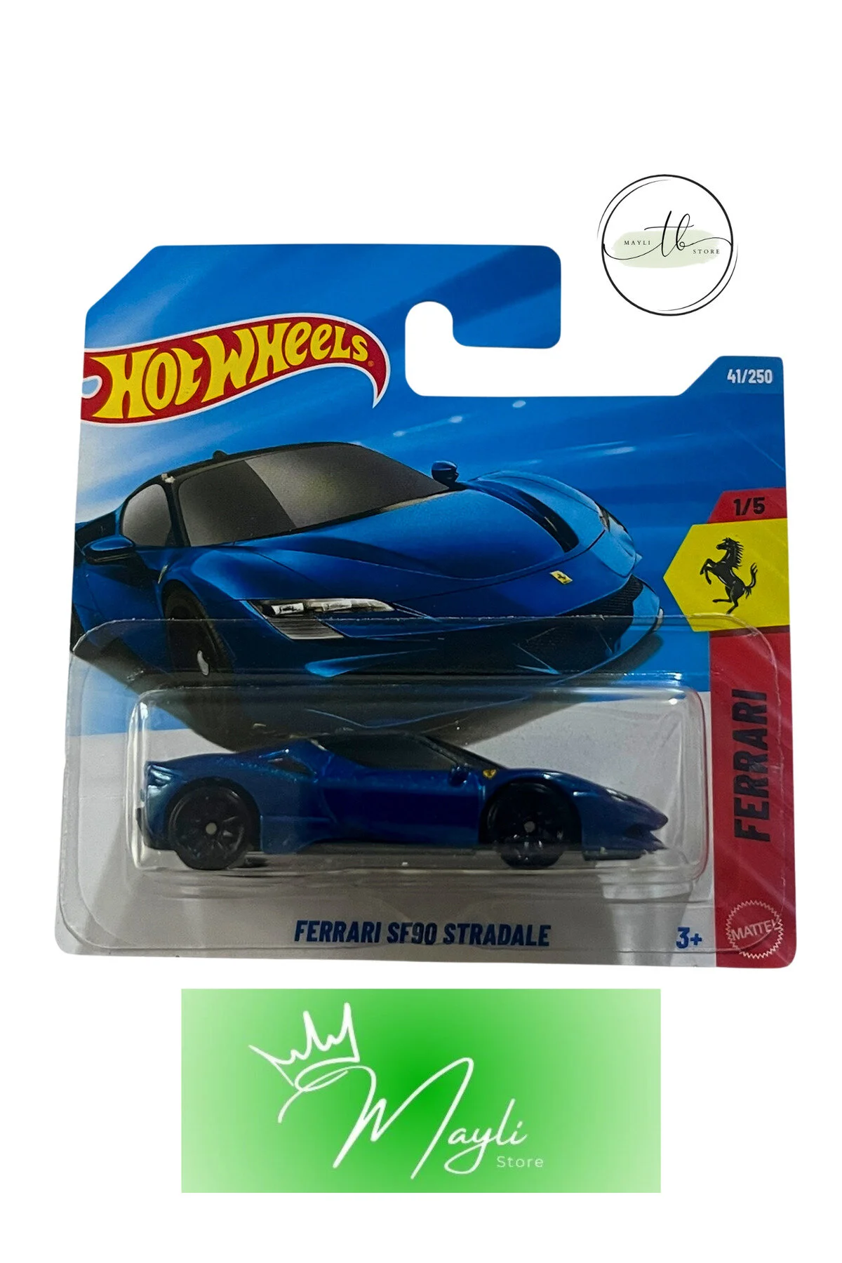 ماشین اسباب بازی فراری SF90 STRADALE 1 64 SCALE 41 250 JJJ12 N521 2026 HOT WHEELS